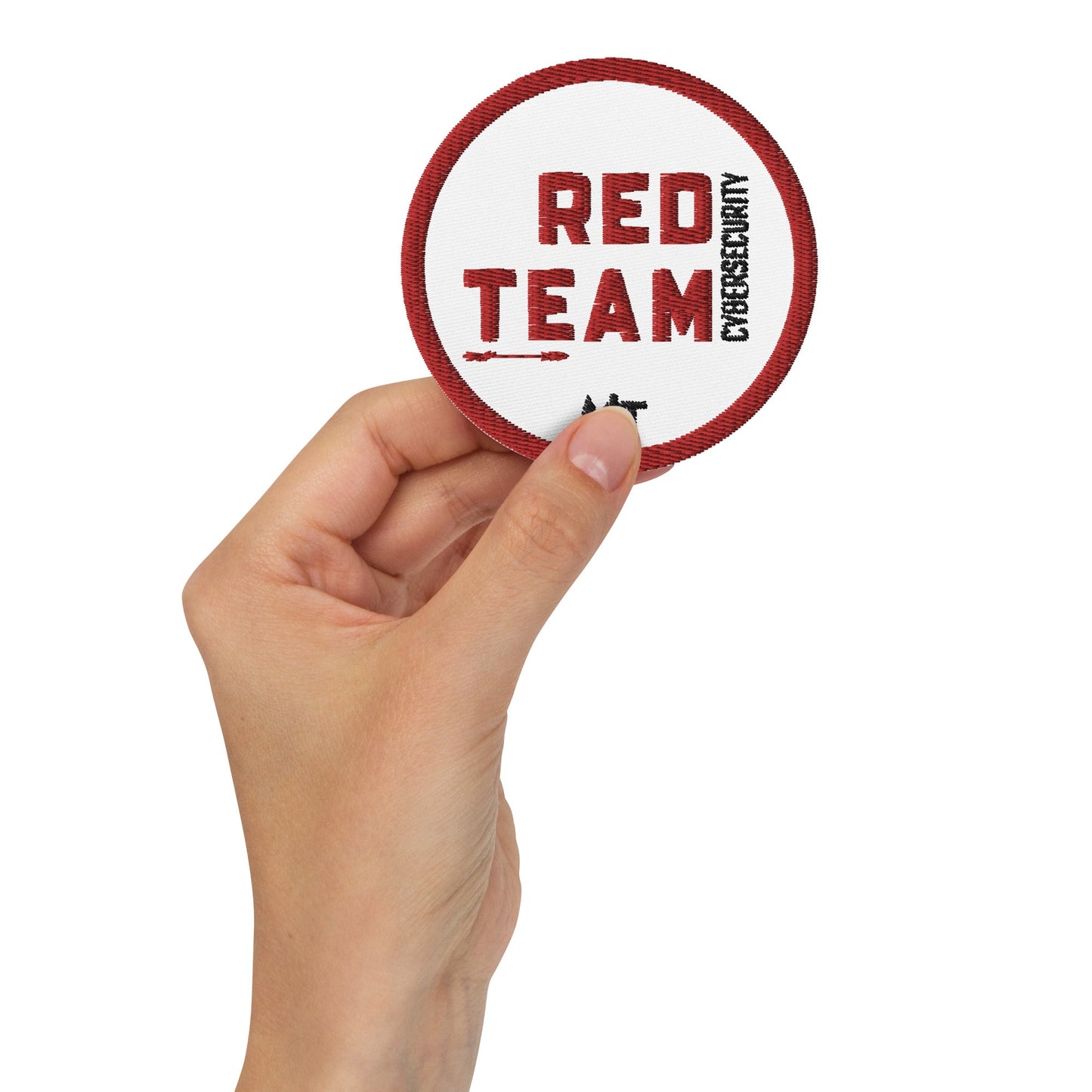 Cyber Security Red Team V8 - Embroidered patches by DarkByteGear
