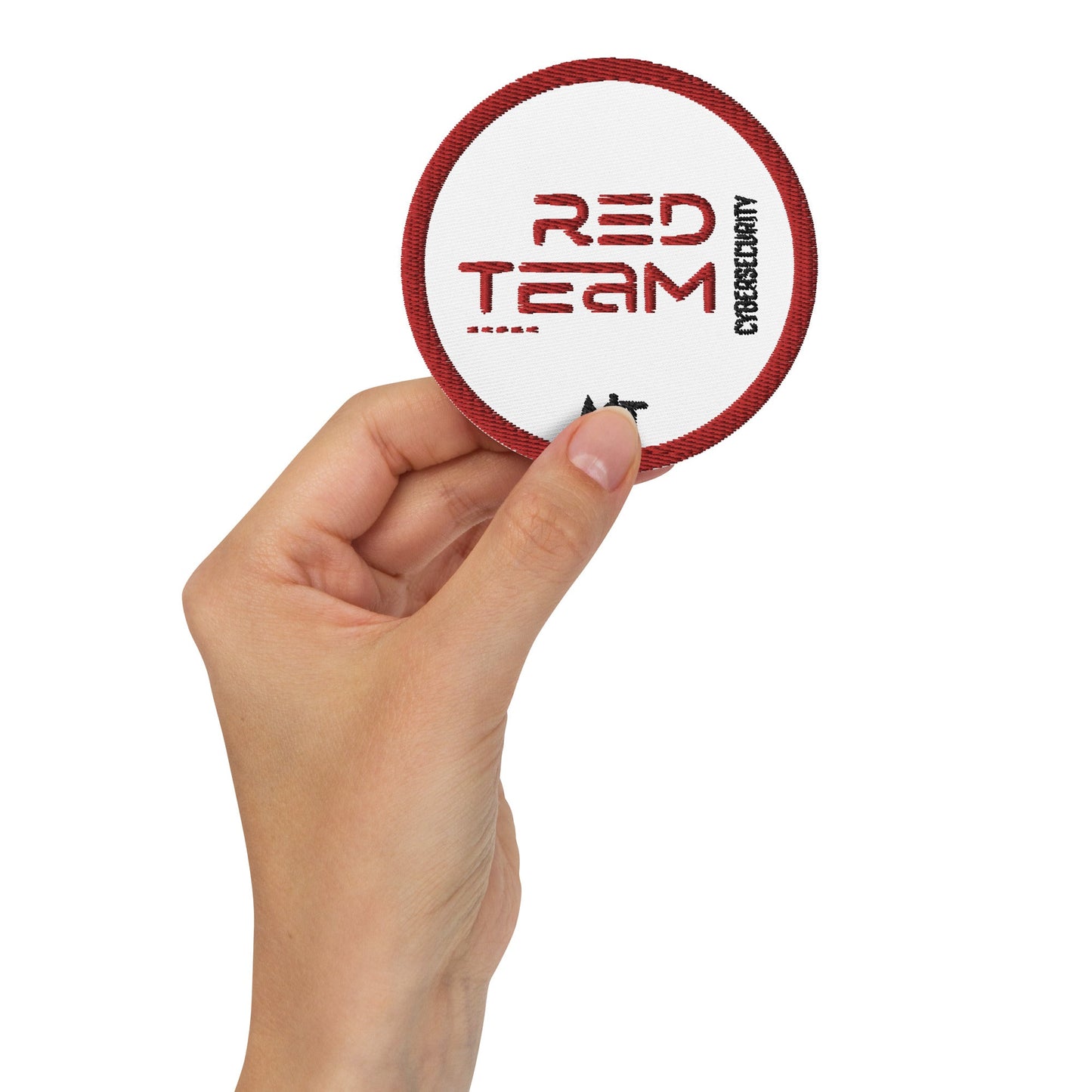 Cyber Security Red Team V11 - Embroidered patches by DarkByteGear