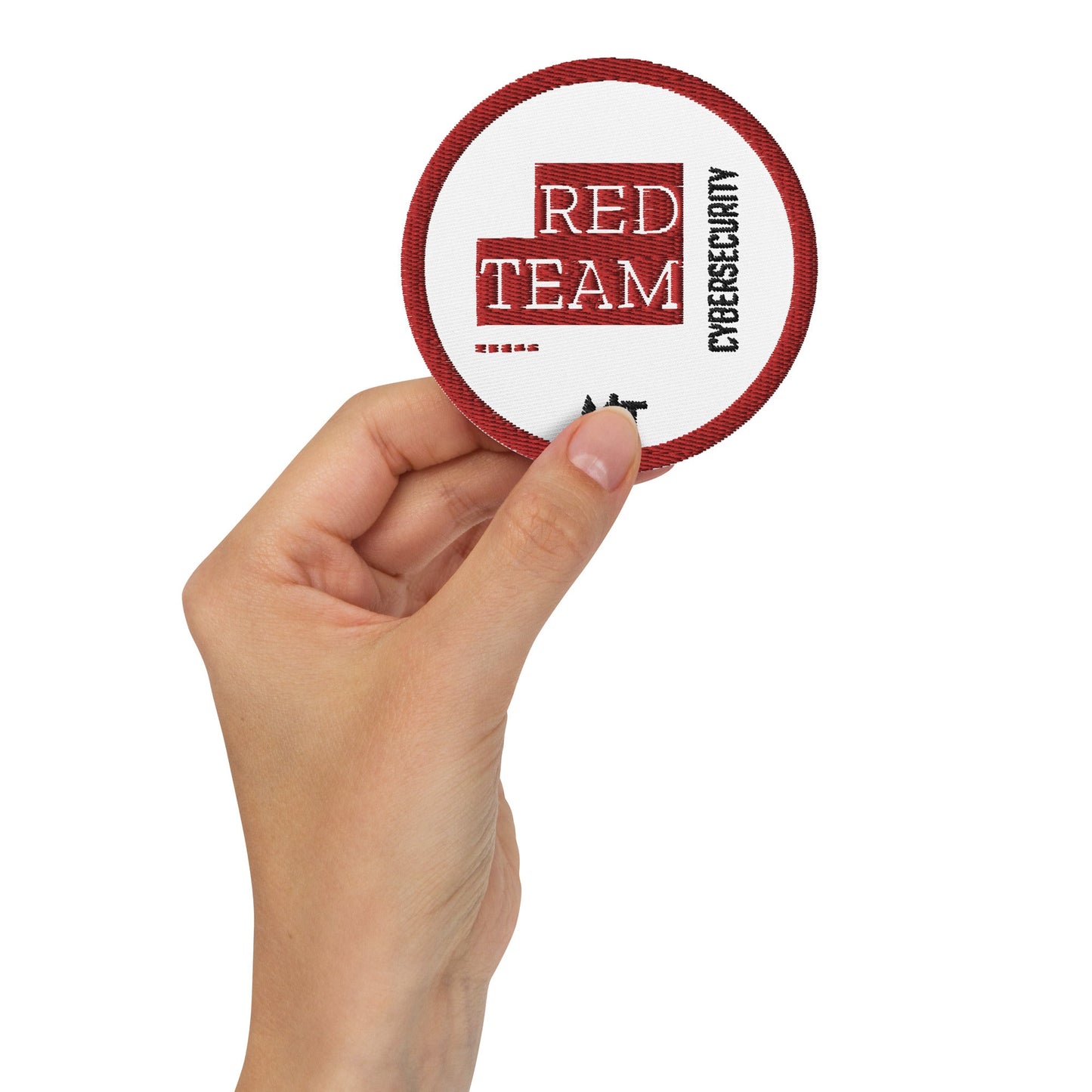 Cyber Security Red Team V13 - Embroidered patches by DarkByteGear