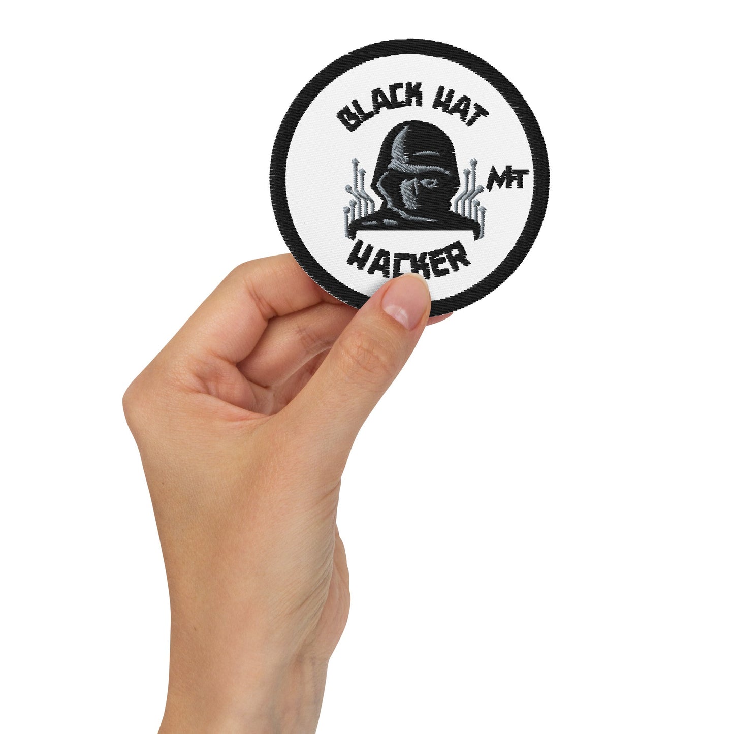 Black Hat Hacker - Embroidered patches by DarkByteGear