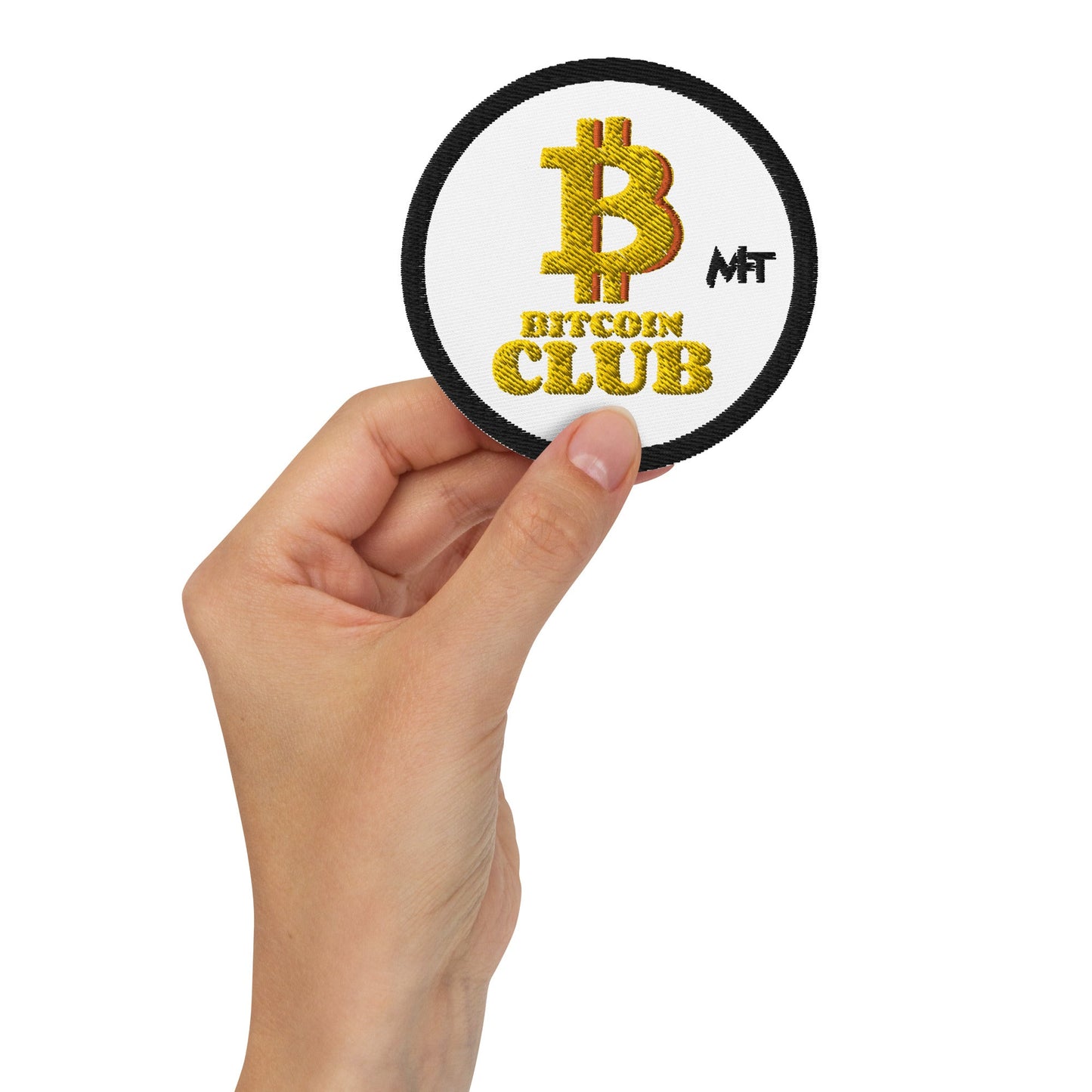 BITCOIN CLUB V5 - Embroidered patches by DarkByteGear