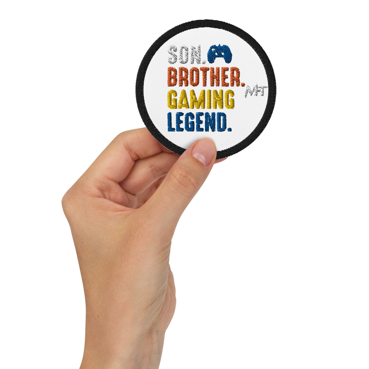 Son Brother Gaming Legend - Embroidered patches by DarkByteGear