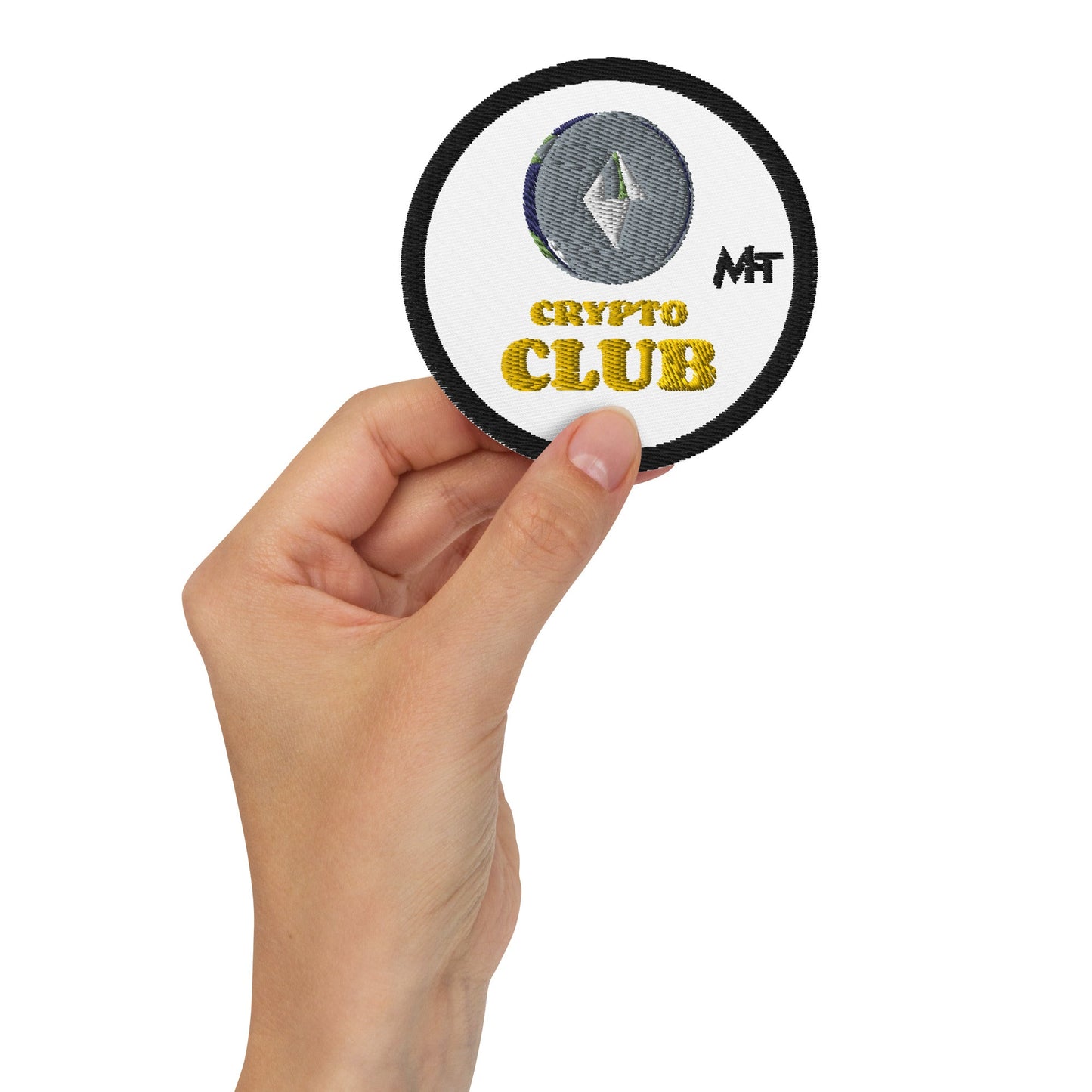 Crypto Club V2 - Embroidered patches by DarkByteGear