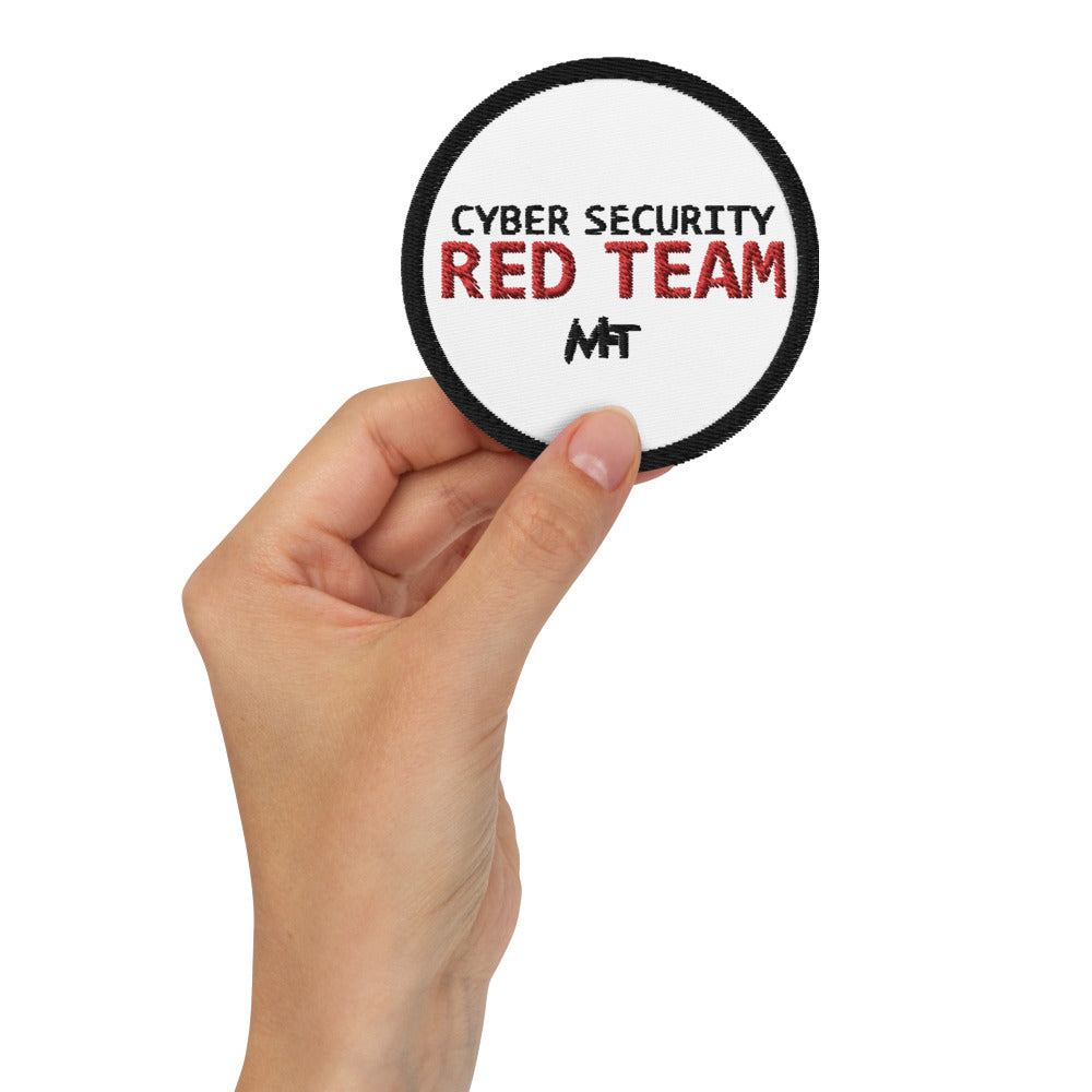 Cyber security red team - Embroidered patches by DarkByteGear