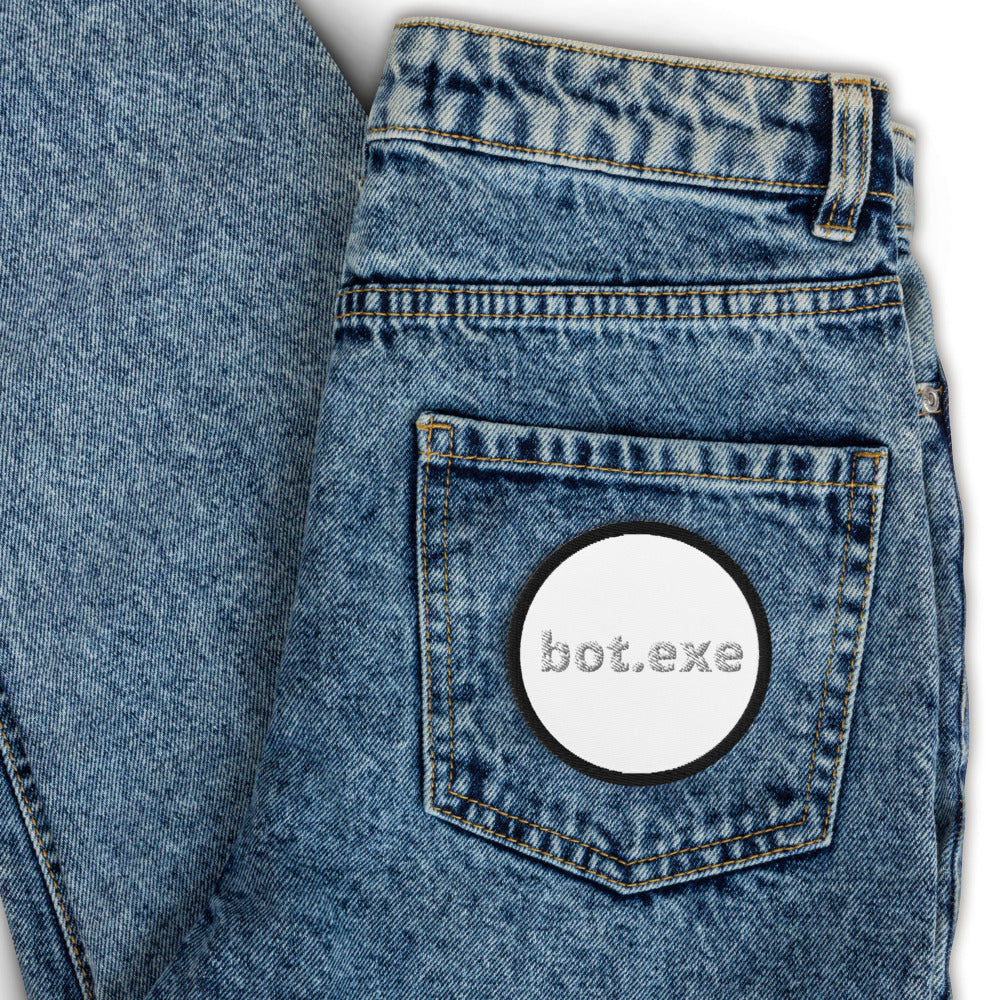 bot.exe - Embroidered patches by DarkByteGear