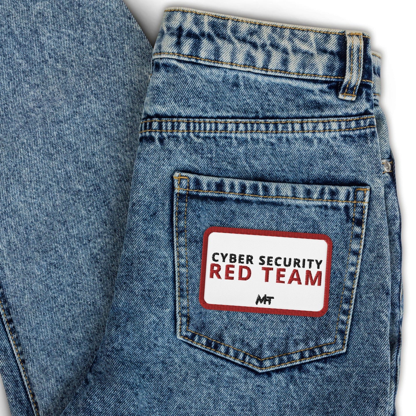 Cyber Security Red Team - Embroidered patches by DarkByteGear