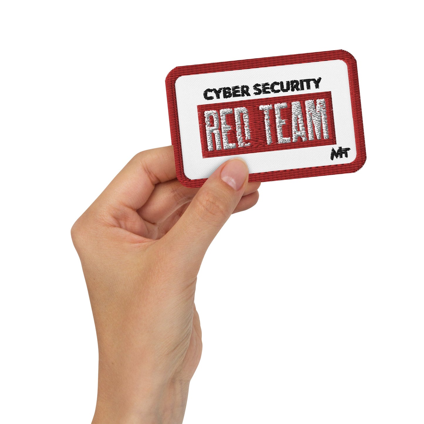 Cyber Security Red Team V1 - Embroidered patches by DarkByteGear