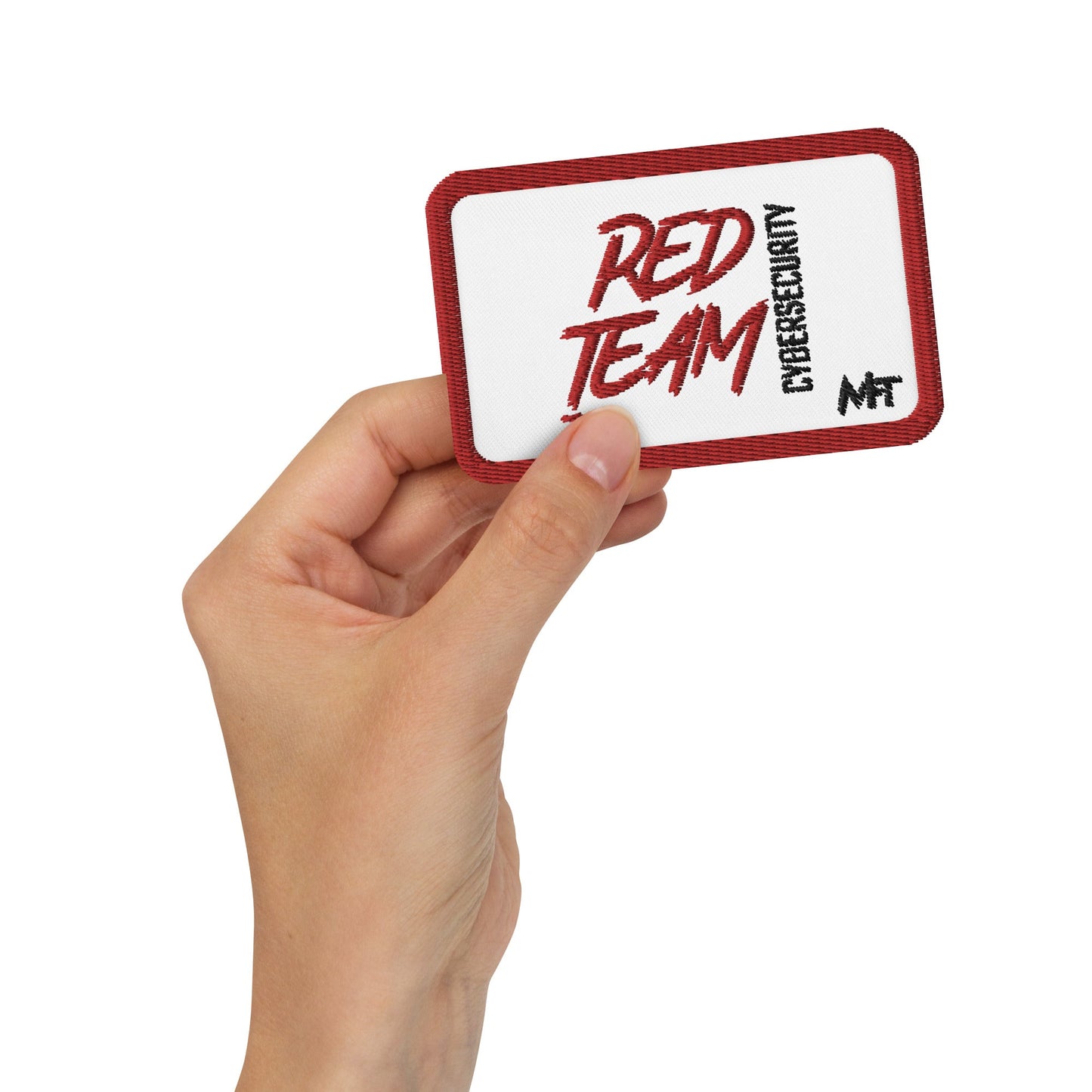 Cyber Security Red Team V6 - Embroidered patches by DarkByteGear