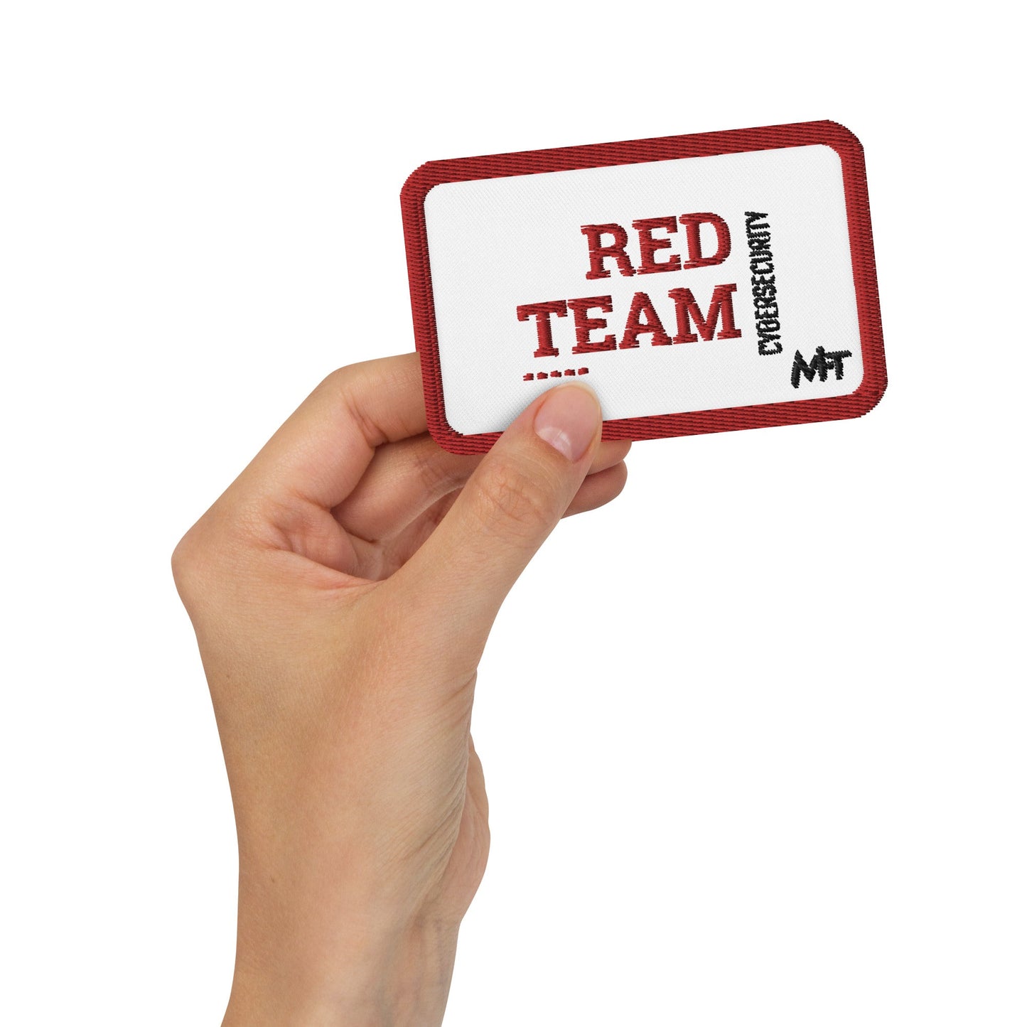 Cyber Security Red Team V12 - Embroidered patches by DarkByteGear