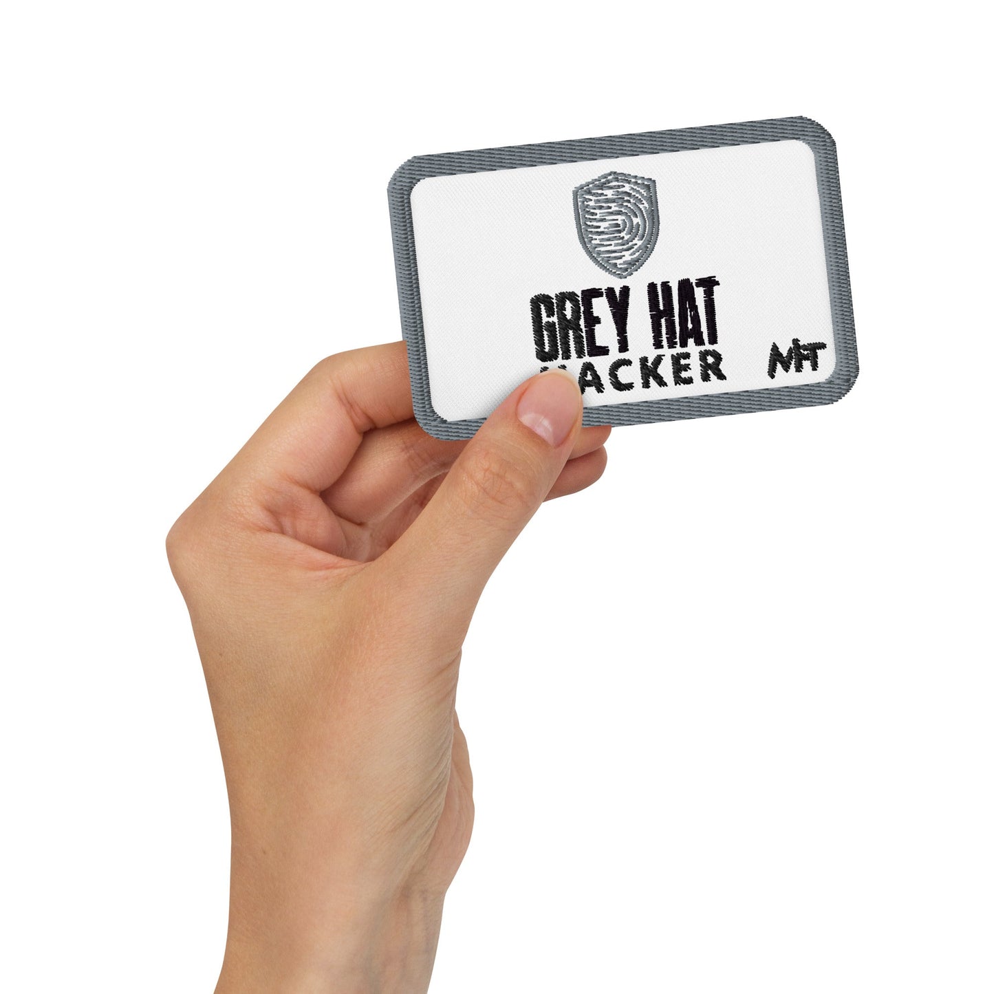 Grey Hat Hacker V4 - Embroidered patches by DarkByteGear