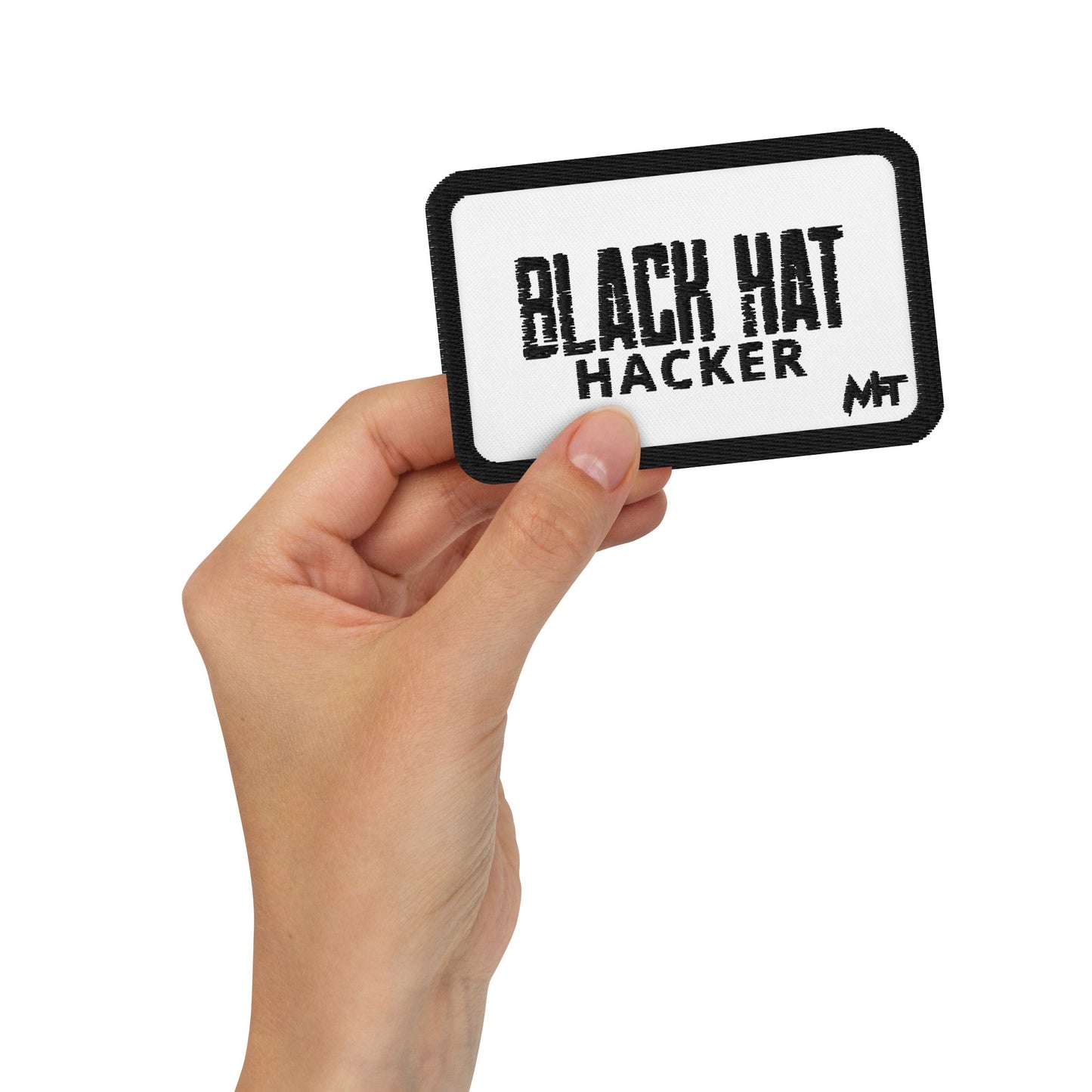 Black Hat Hacker V20 - Embroidered patches by DarkByteGear