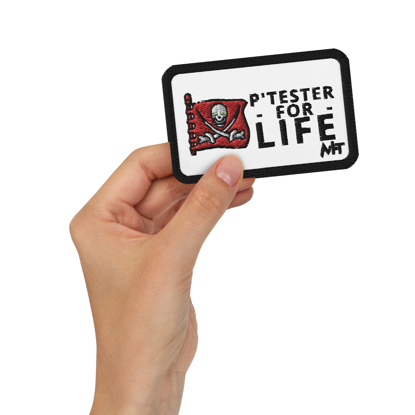 Pentester for life - Embroidered patches by DarkByteGear