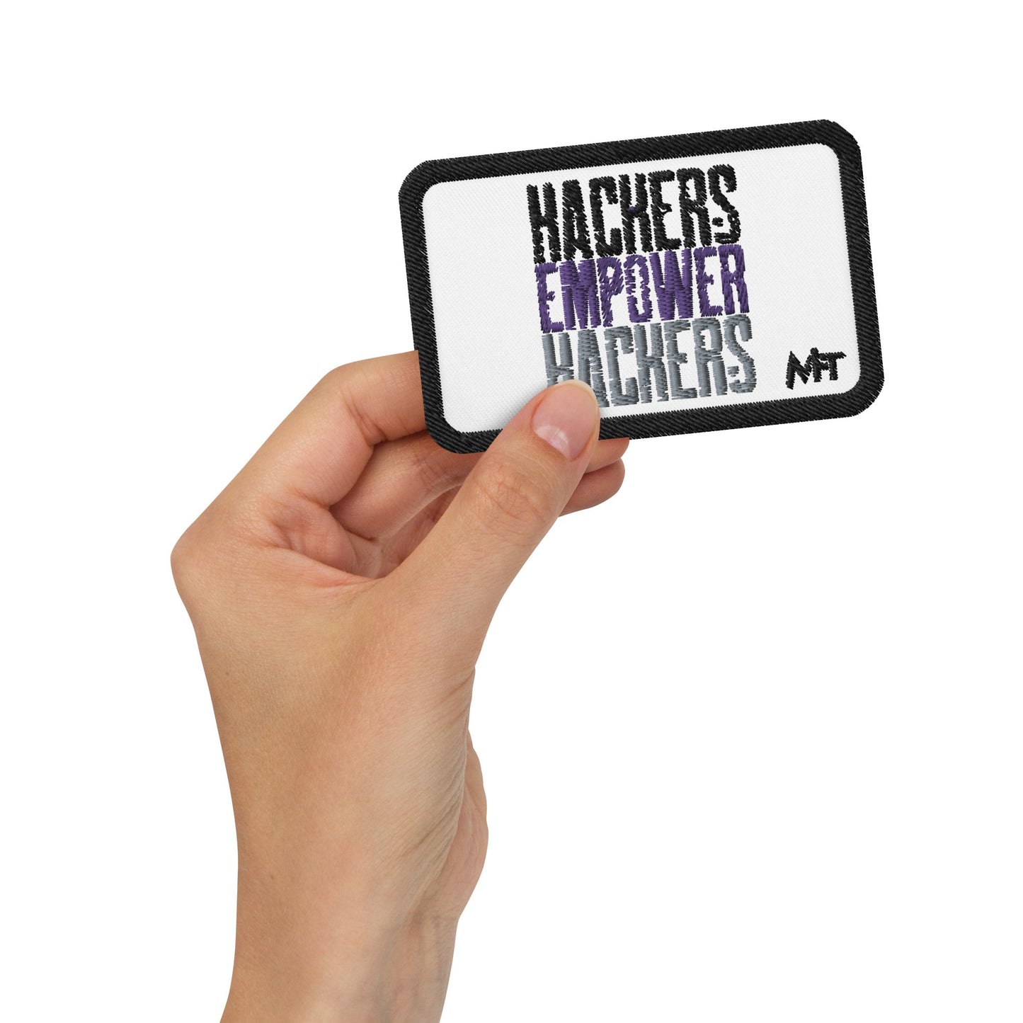 Hackers Empower Hackers V1 - Embroidered patches by DarkByteGear