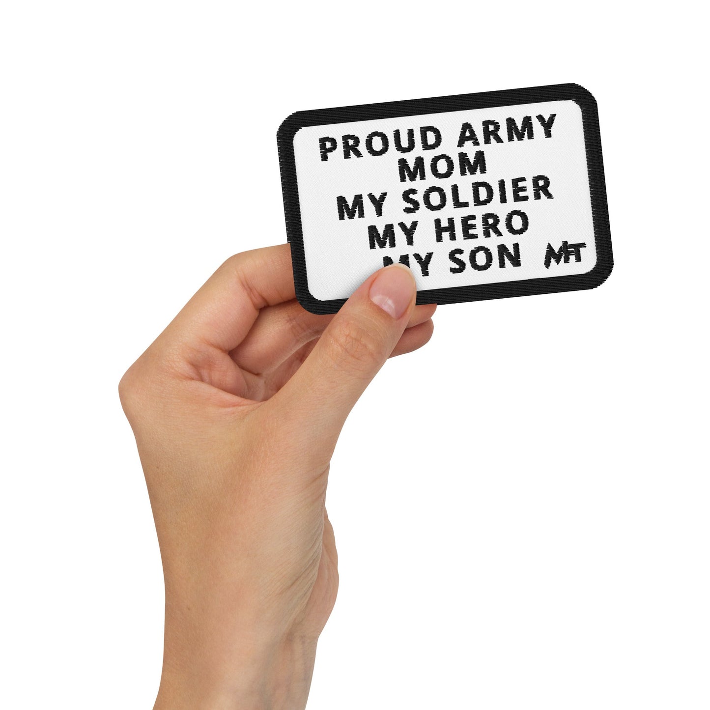 Proud Army Mom - Embroidered patches by DarkByteGear