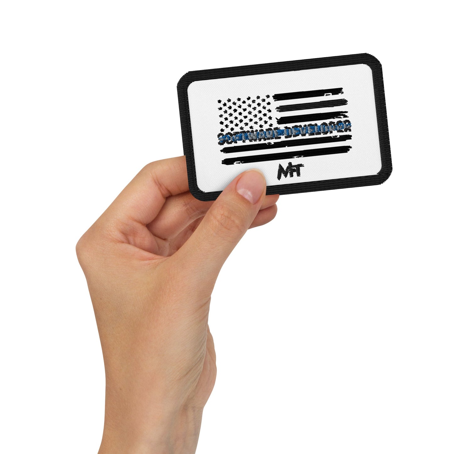 Patriotic Software Developer - Embroidered patches by DarkByteGear