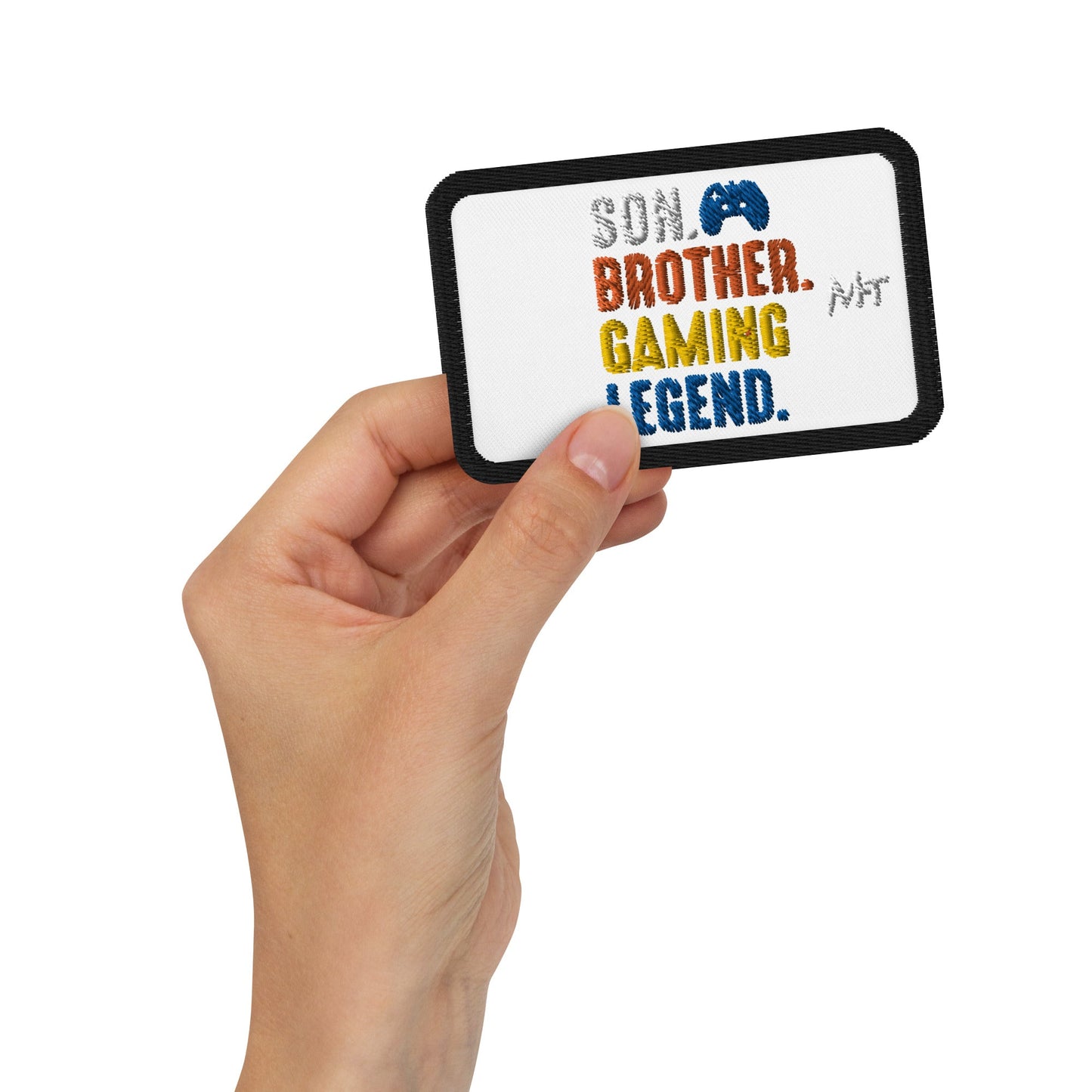 Son Brother Gaming Legend - Embroidered patches by DarkByteGear