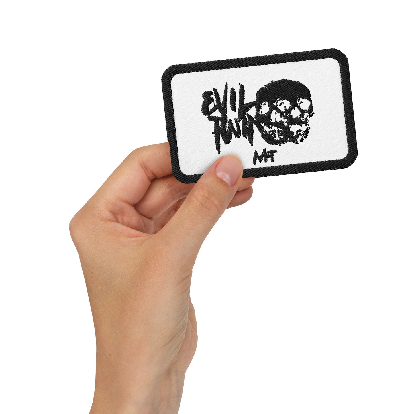 Evil Twin - Embroidered patches by DarkByteGear