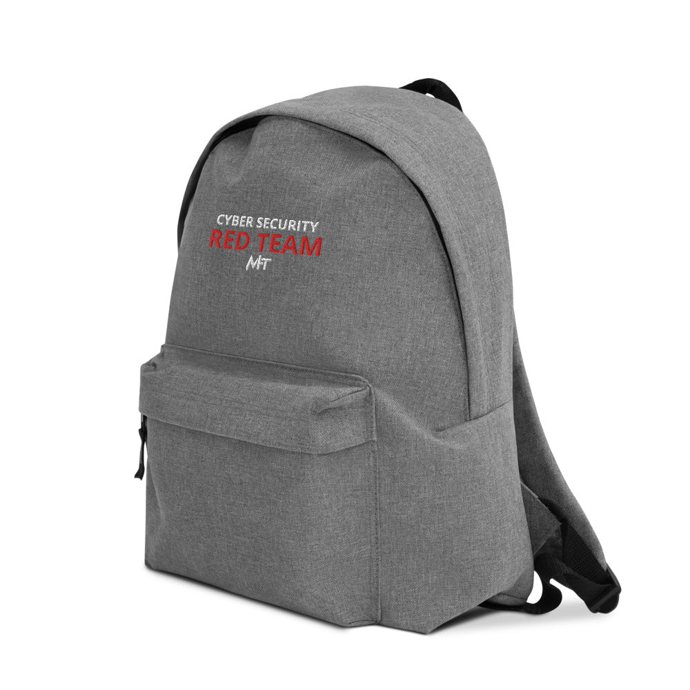 Cyber Security Red Team - Embroidered Backpack by DarkByteGear
