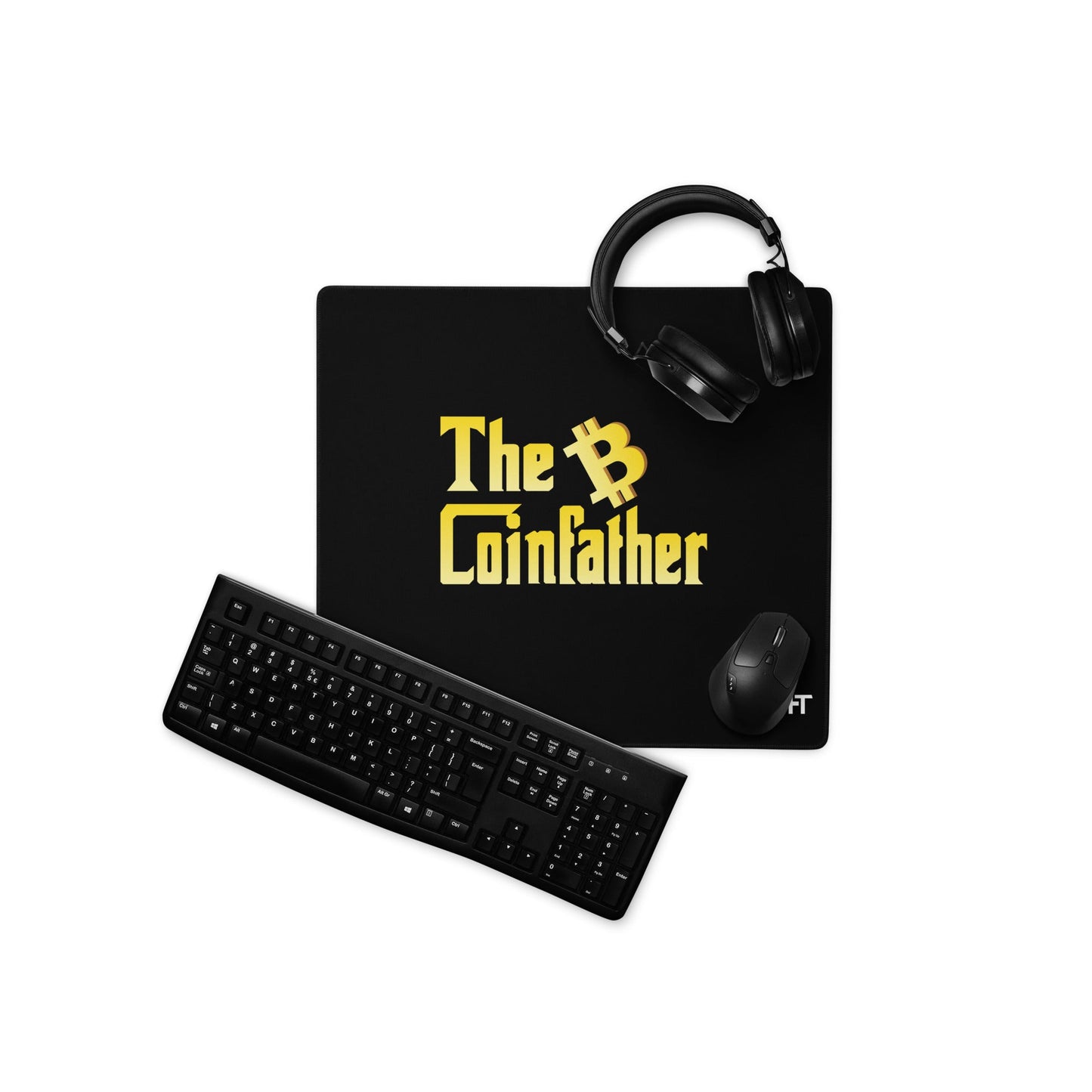 The Bitcoin Father - Desk Mat by DarkByteGear
