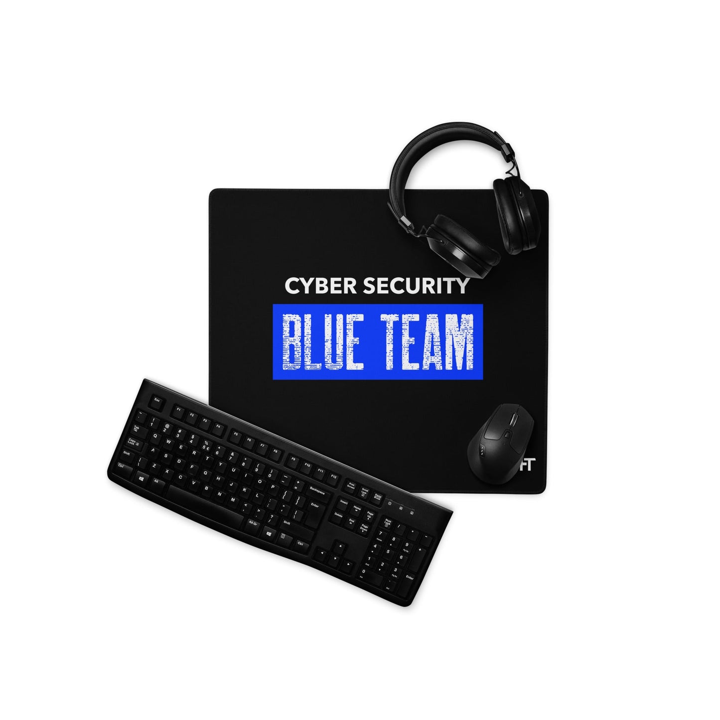 Cyber Security Blue Team V5 - Desk Mat by DarkByteGear