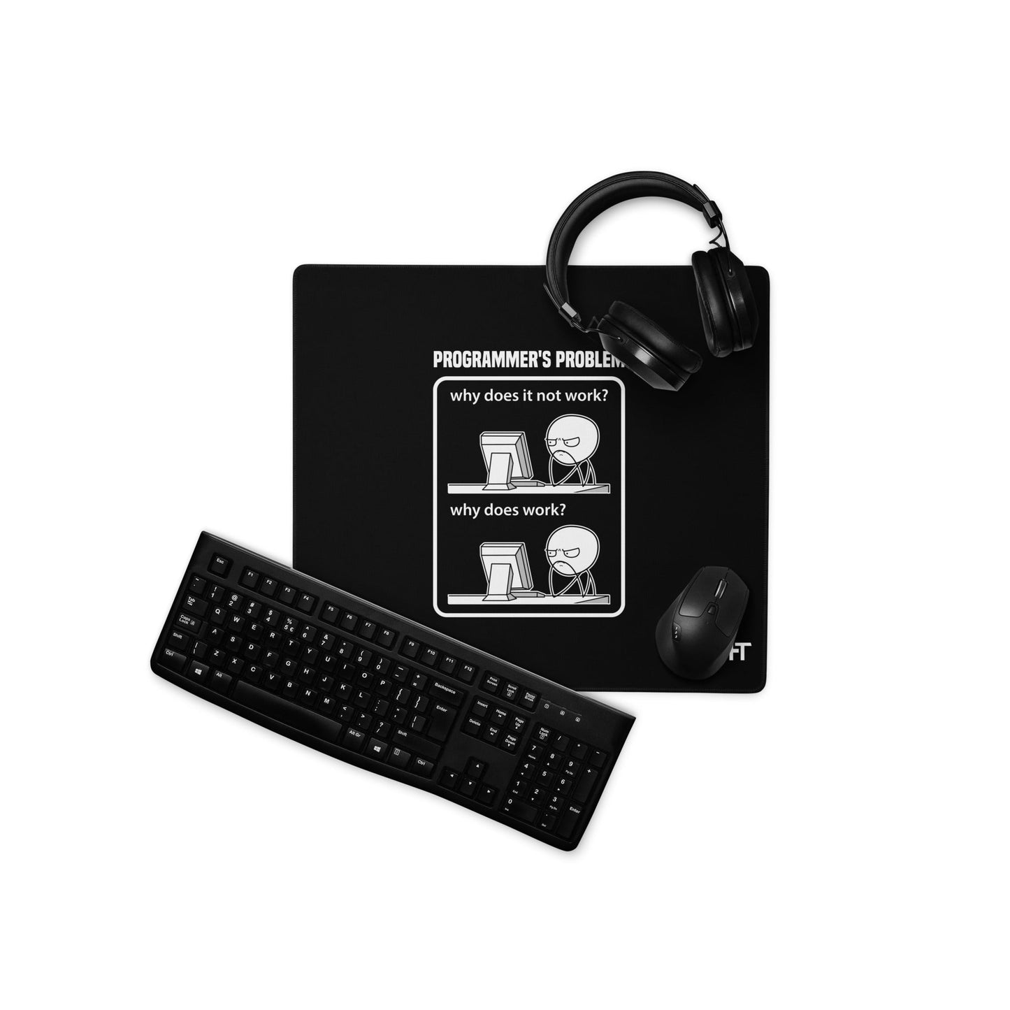 Programmer's Problem - Desk Mat by DarkByteGear