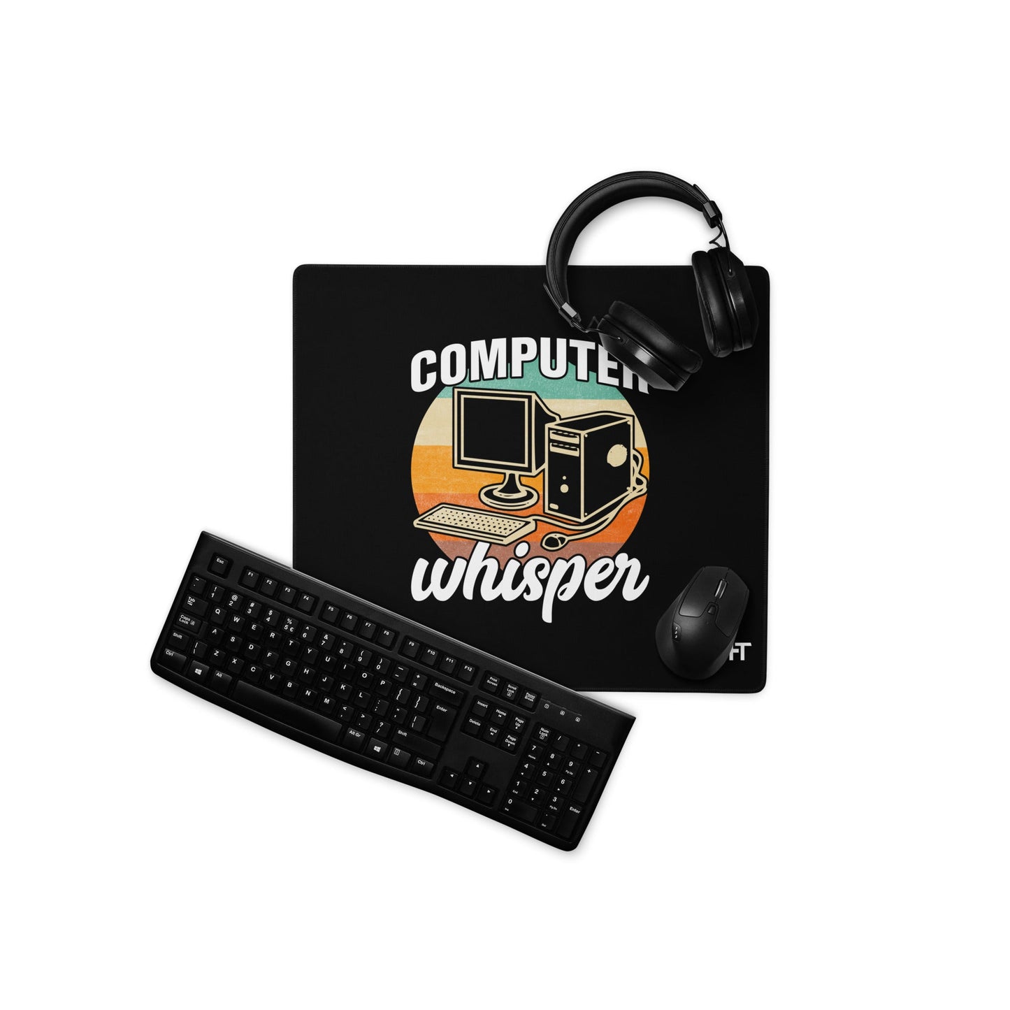 Computers whisper - Desk Mat by DarkByteGear