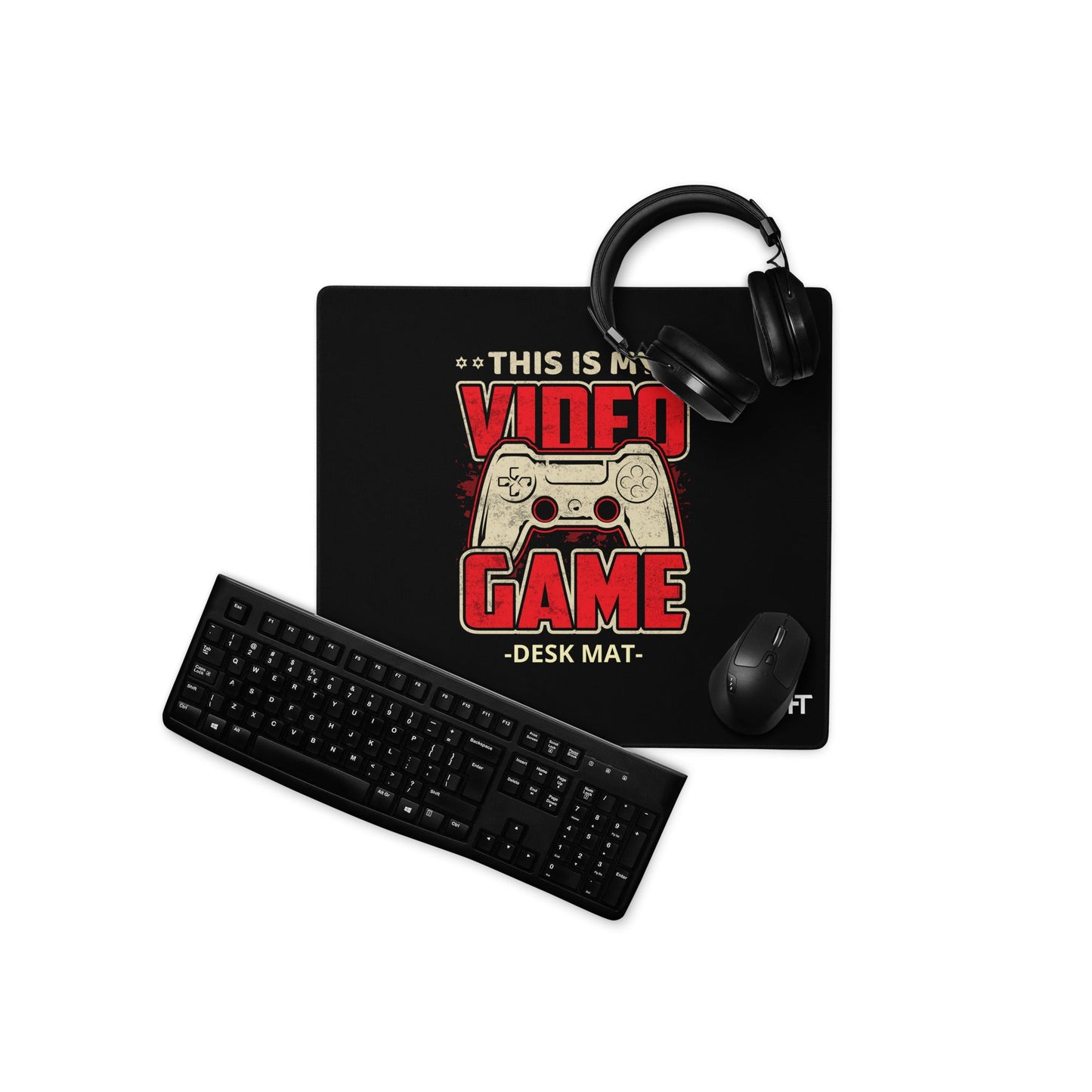 This is my Video Game - Desk Mat by DarkByteGear