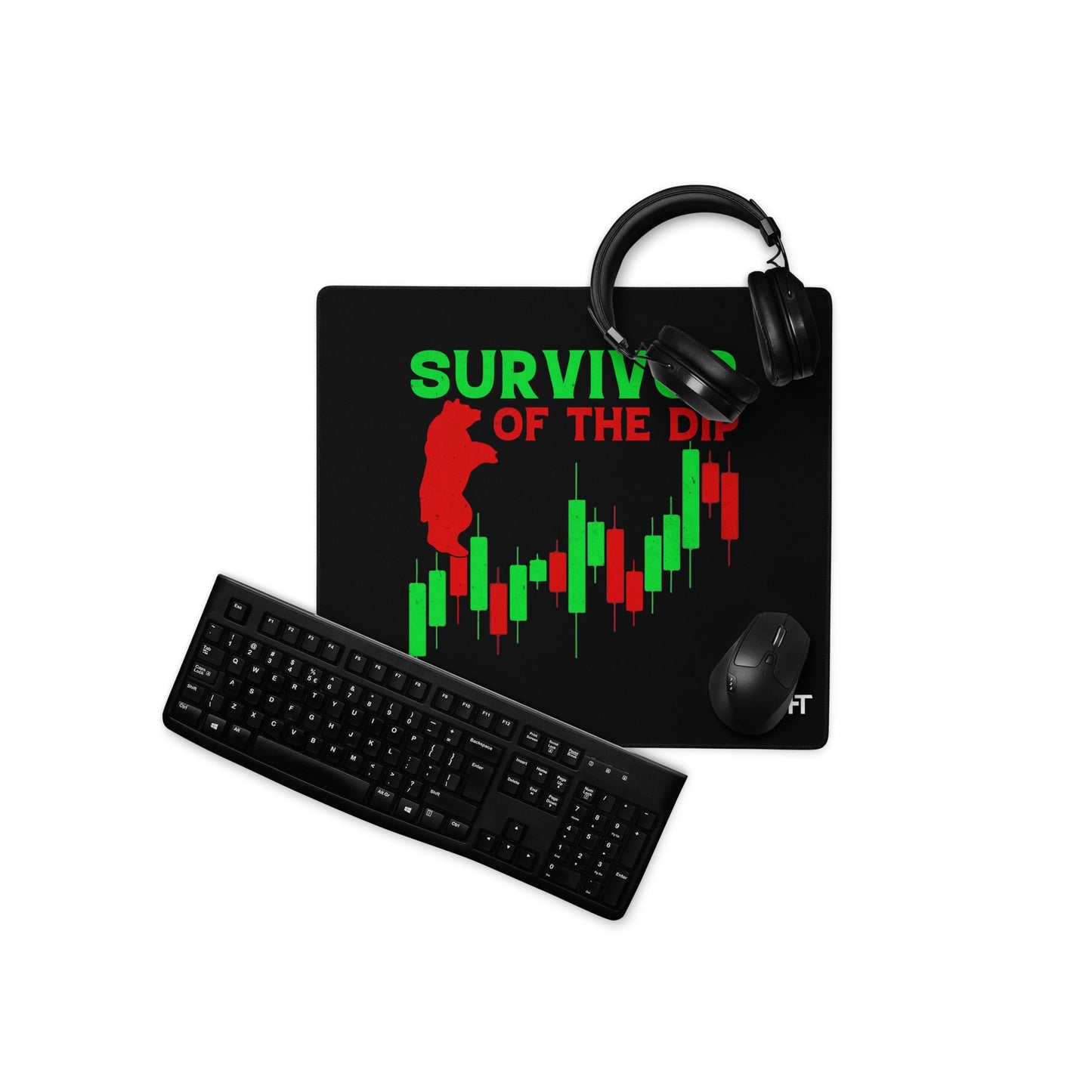 Survivor of the Dip V1 - Desk Mat by DarkByteGear
