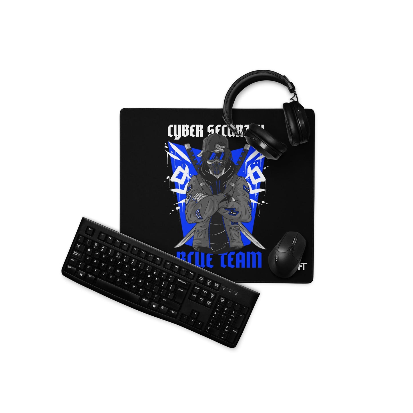 Cyber Security Blue Team V3 - Desk Mat by DarkByteGear