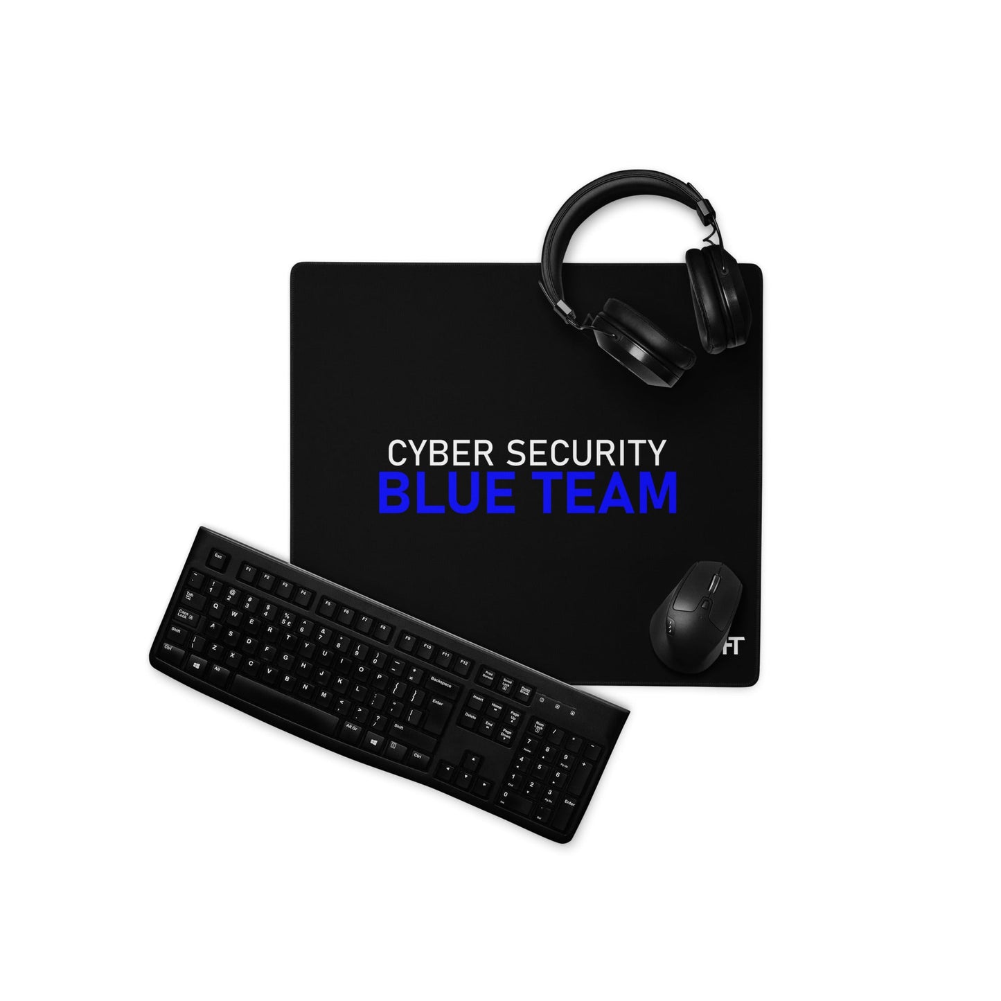 Cyber Security Blue team V4 - Desk Mat by DarkByteGear