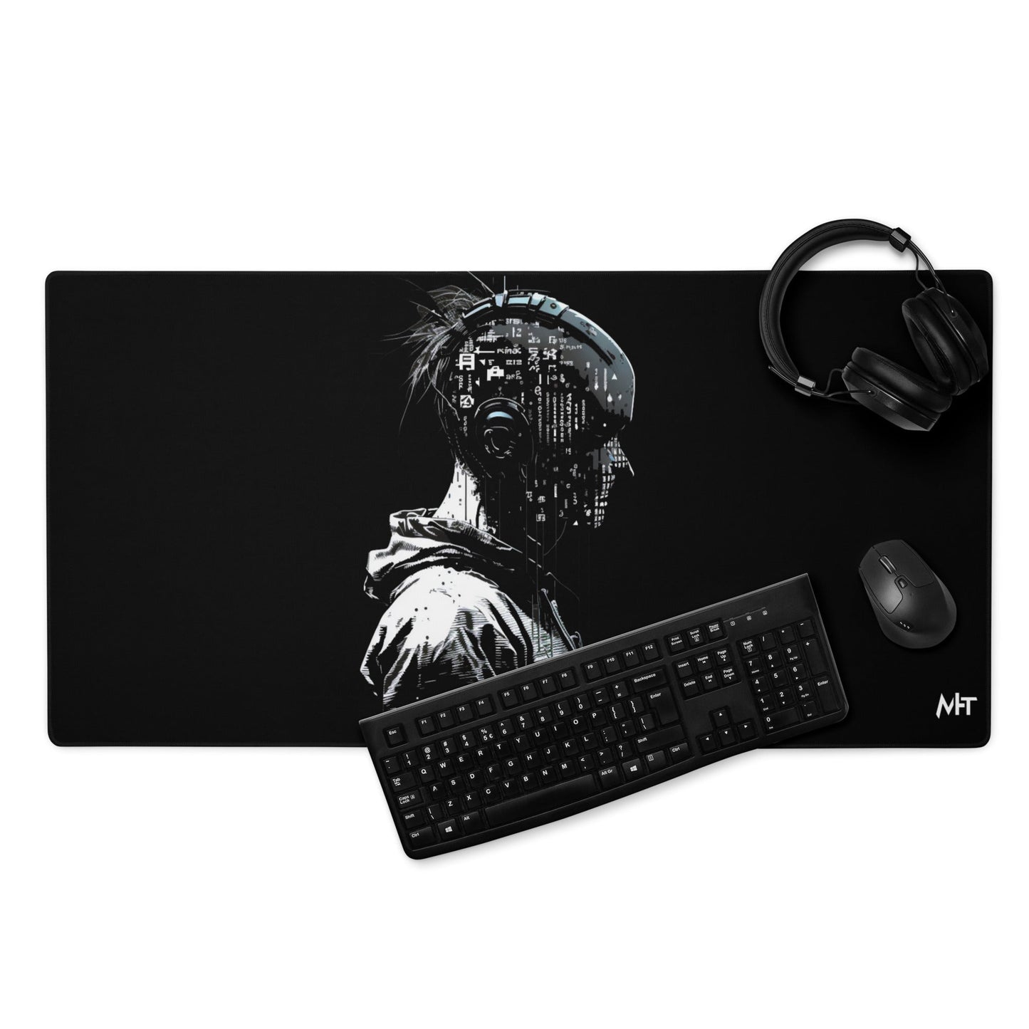 Cyberware assassin v30 - Gaming mouse pad by DarkByteGear