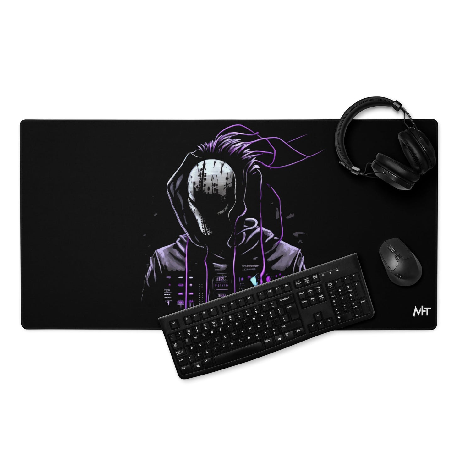 Cyberware assassin v45 - Gaming mouse pad by DarkByteGear