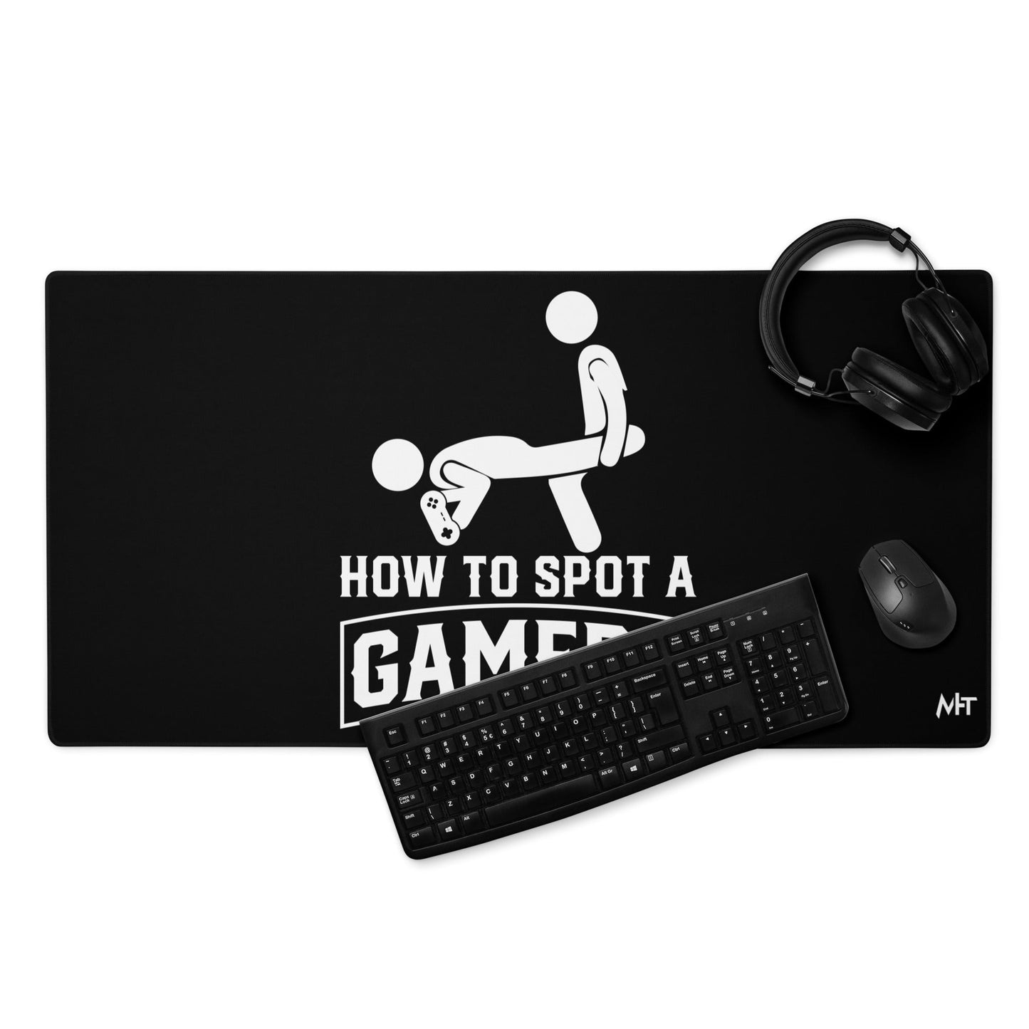 How to Spot a Gamer Desk Mat by DarkByteGear