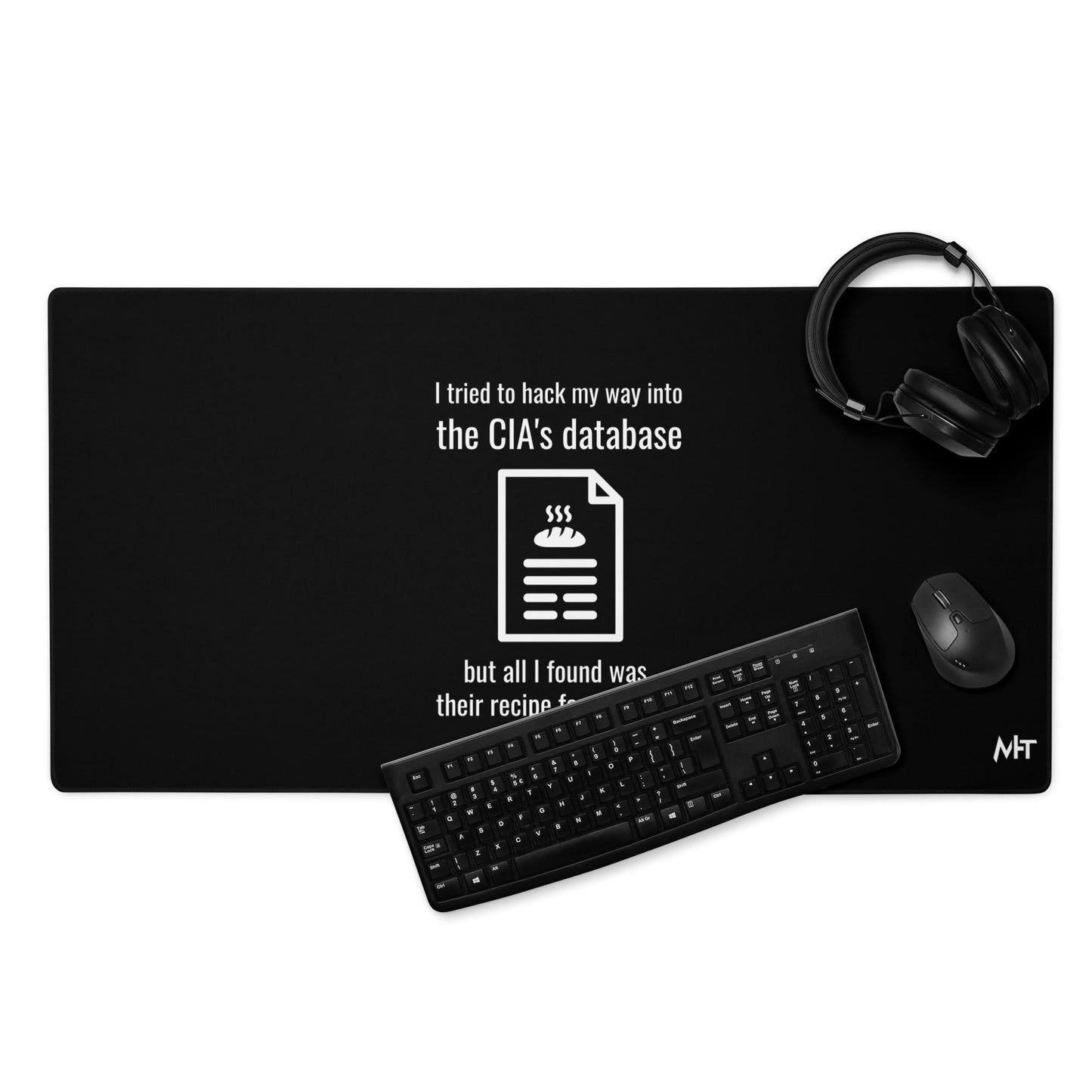 I Tried to Hack my Way into CIA Database - Desk Mat by DarkByteGear