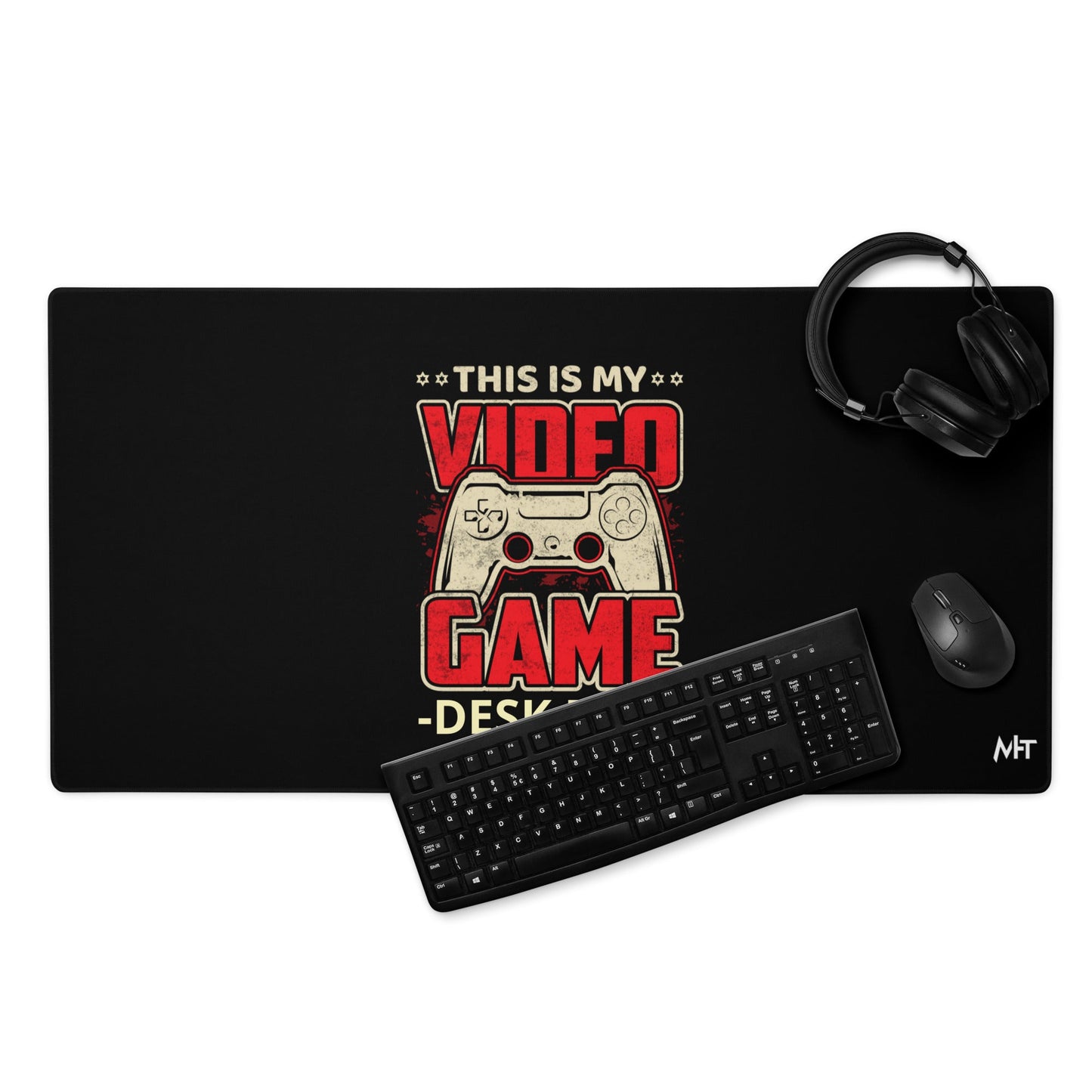 This is my Video Game - Desk Mat by DarkByteGear
