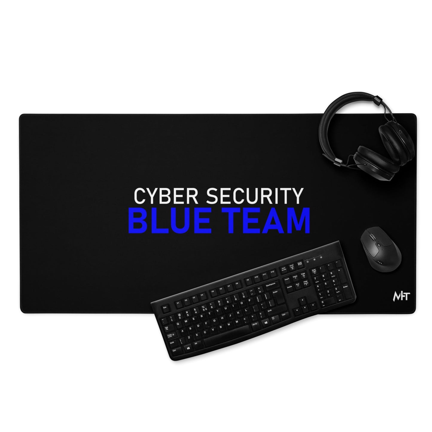Cyber Security Blue team V4 - Desk Mat by DarkByteGear