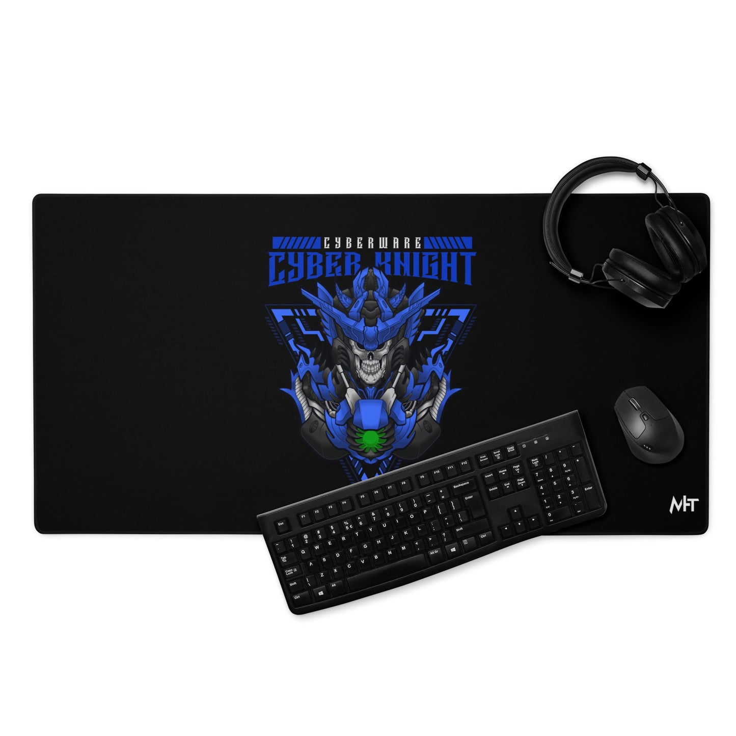CyberWare Cyber knight - Desk Mat by DarkByteGear