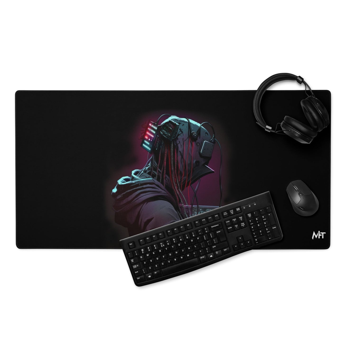 Cyberware assassin v3 - Desk Mat by DarkByteGear