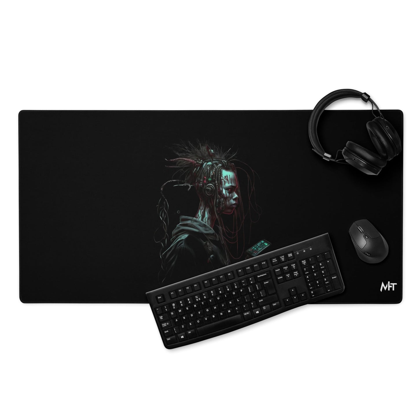 Cyberware assassin v7 - Desk Mat by DarkByteGear