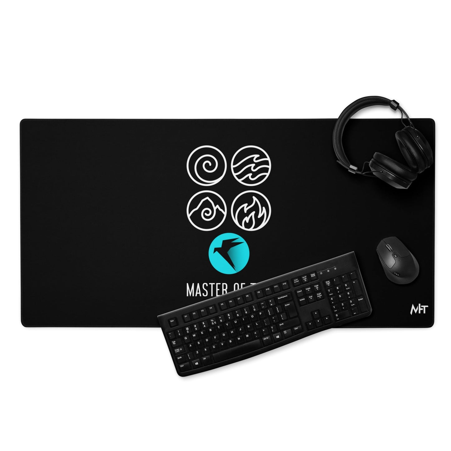 Master of Elements - Desk Mat by DarkByteGear