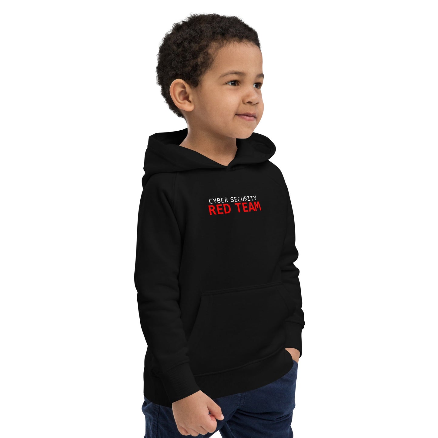 Cyber Security Red Team - Junior - Kids eco hoodie by DarkByteGear