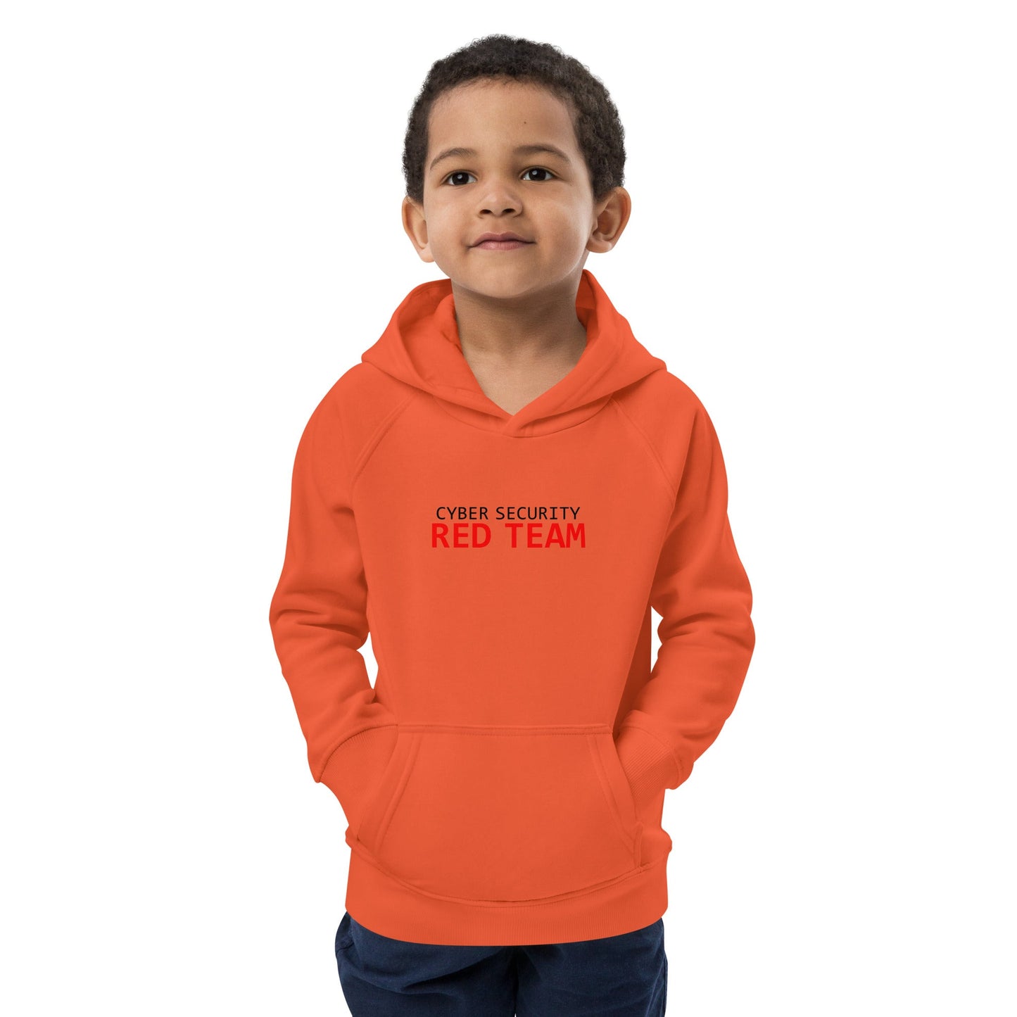 Cyber Security Red Team - Junior - Kids eco hoodie by DarkByteGear