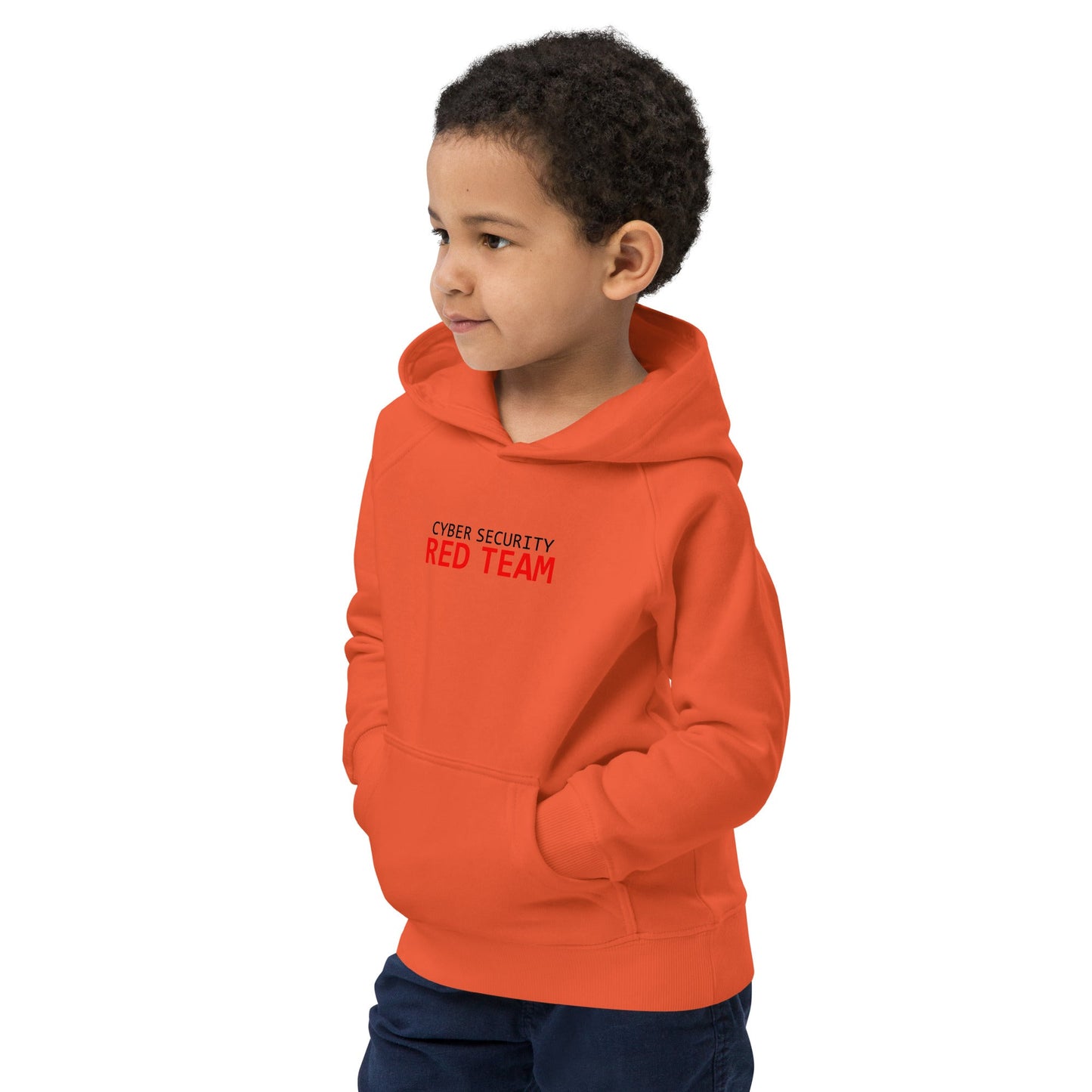 Cyber Security Red Team - Junior - Kids eco hoodie by DarkByteGear