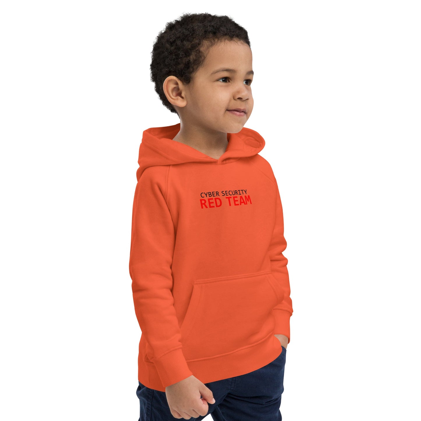 Cyber Security Red Team - Junior - Kids eco hoodie by DarkByteGear