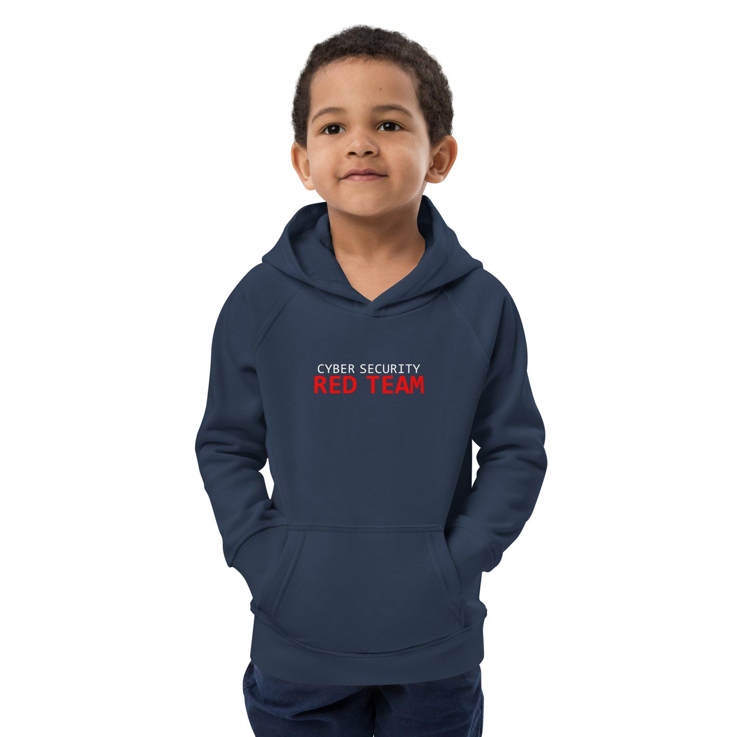 Cyber Security Red Team - Junior - Kids eco hoodie by DarkByteGear