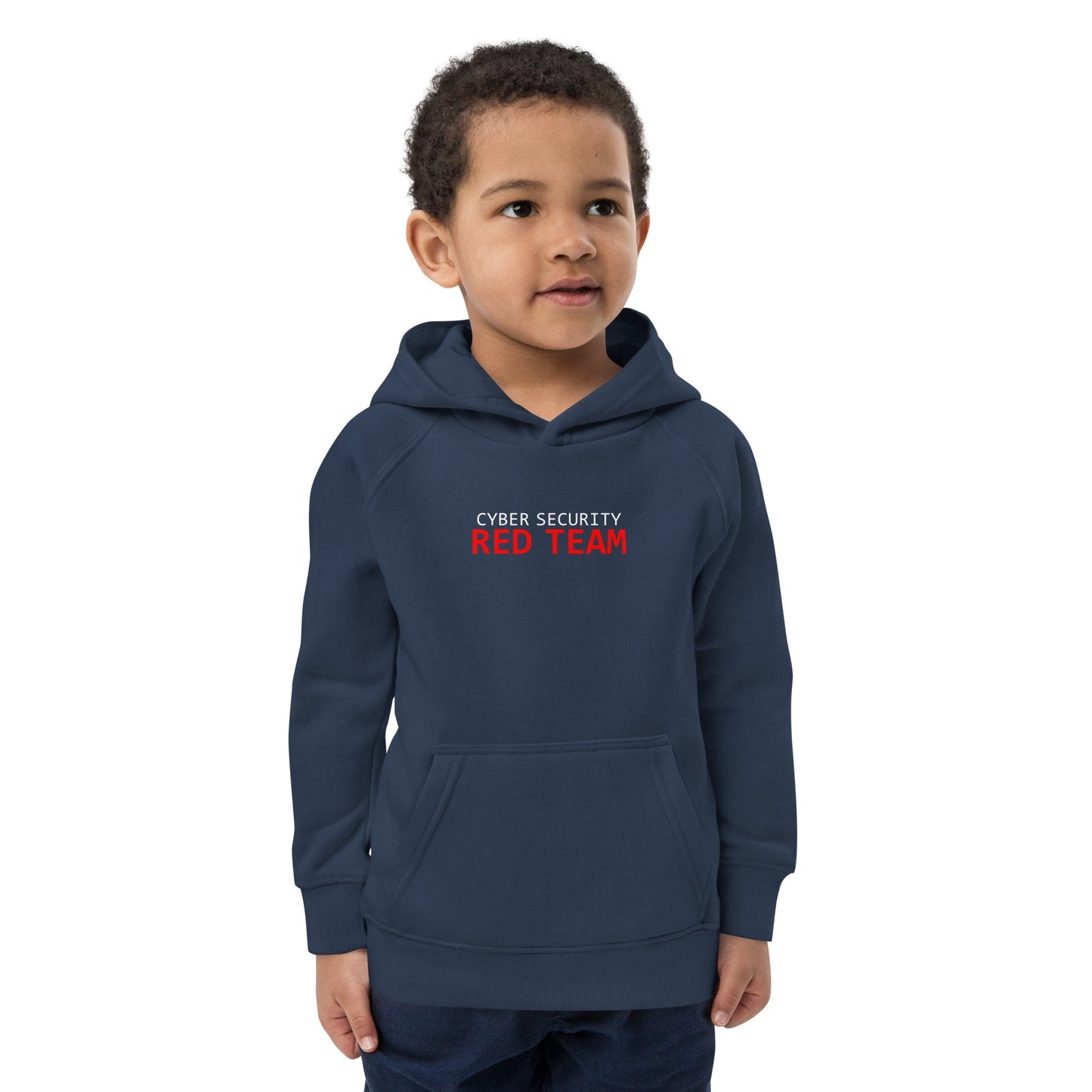 Cyber Security Red Team - Junior - Kids eco hoodie by DarkByteGear