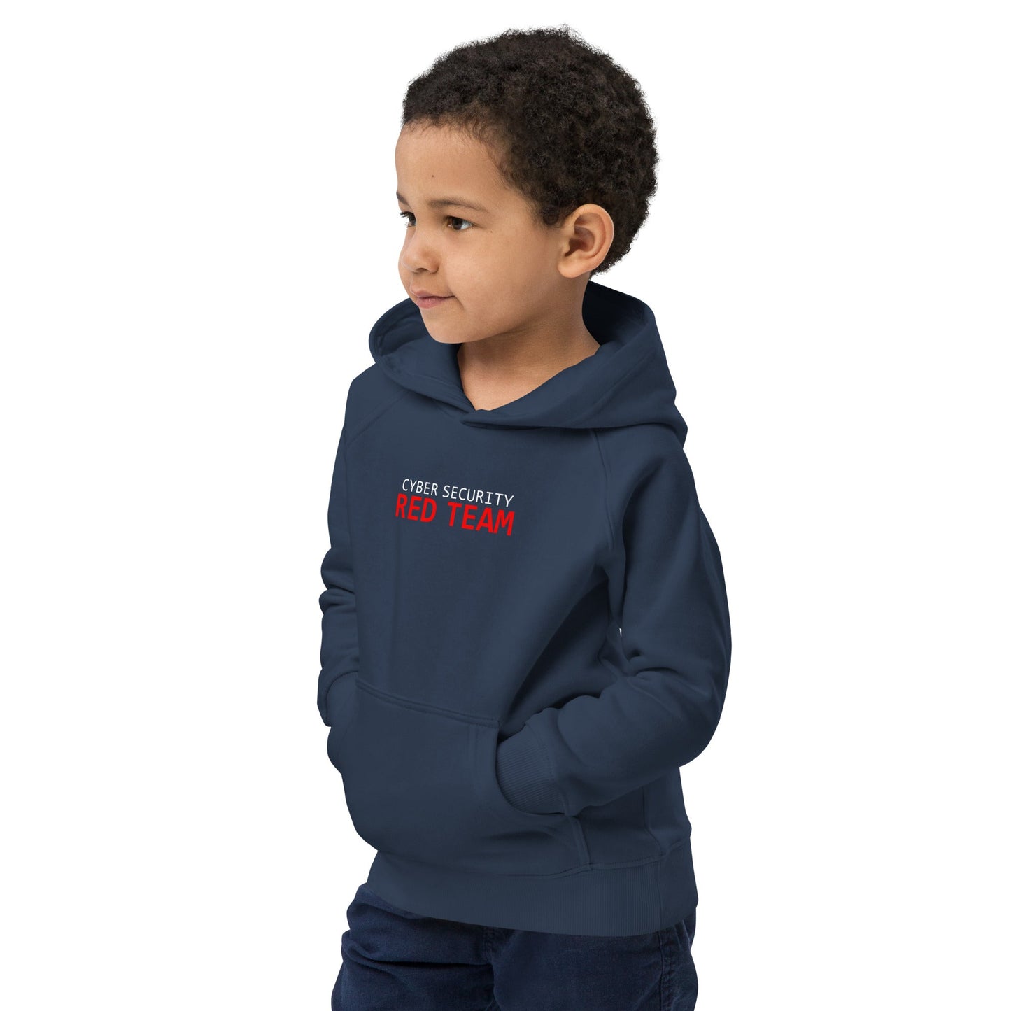 Cyber Security Red Team - Junior - Kids eco hoodie by DarkByteGear