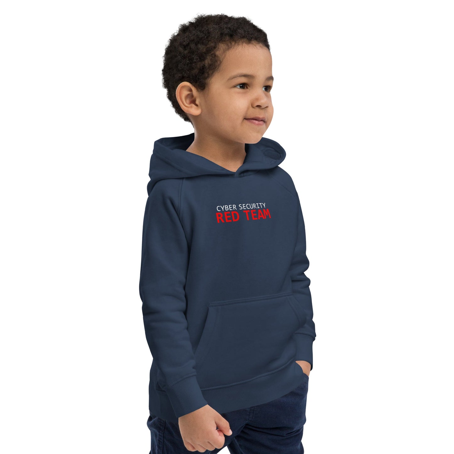 Cyber Security Red Team - Junior - Kids eco hoodie by DarkByteGear