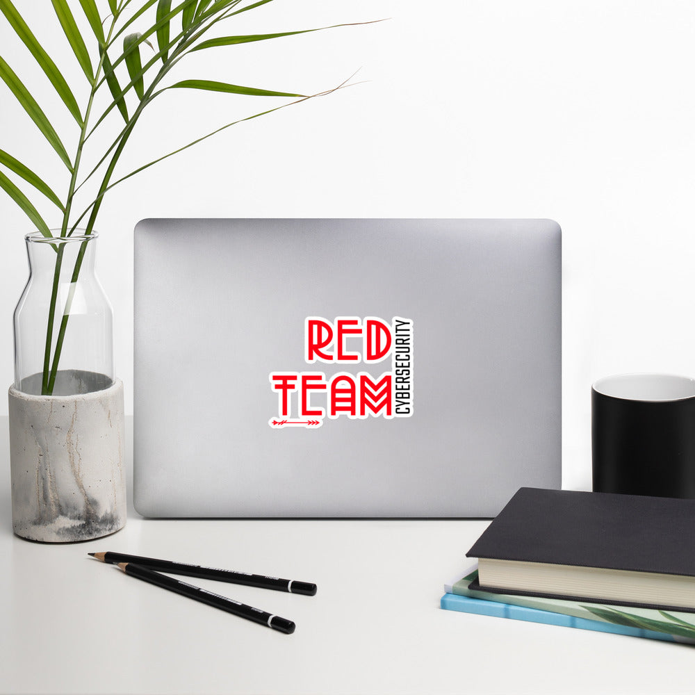 Cyber Security Red Team v5 - Bubble-free stickers by DarkByteGear
