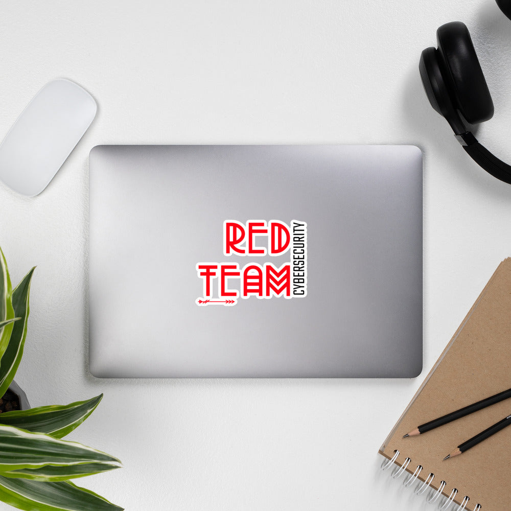 Cyber Security Red Team v5 - Bubble-free stickers by DarkByteGear